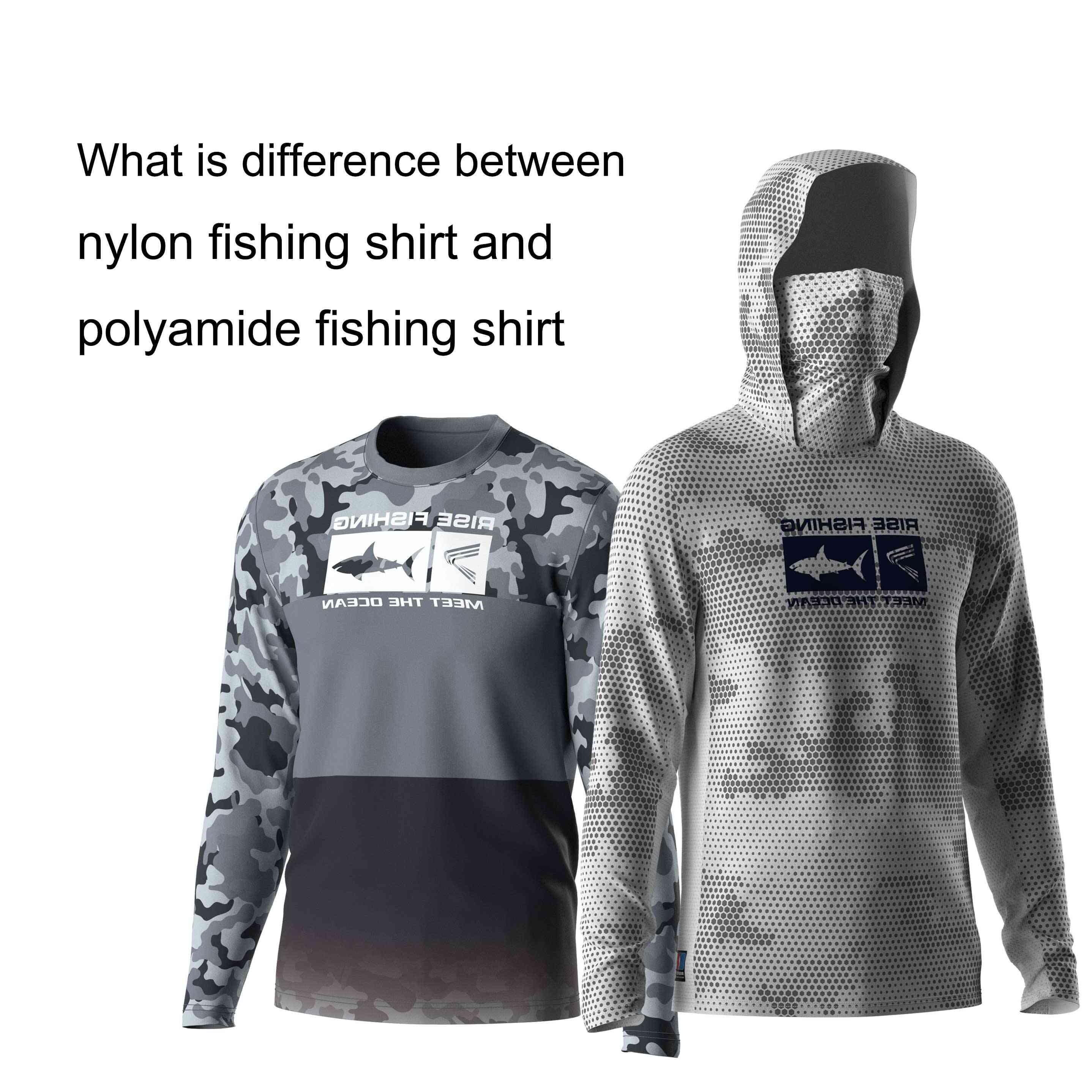 
                What is difference between nylon fishing shirt and polyamide fishing shirt
