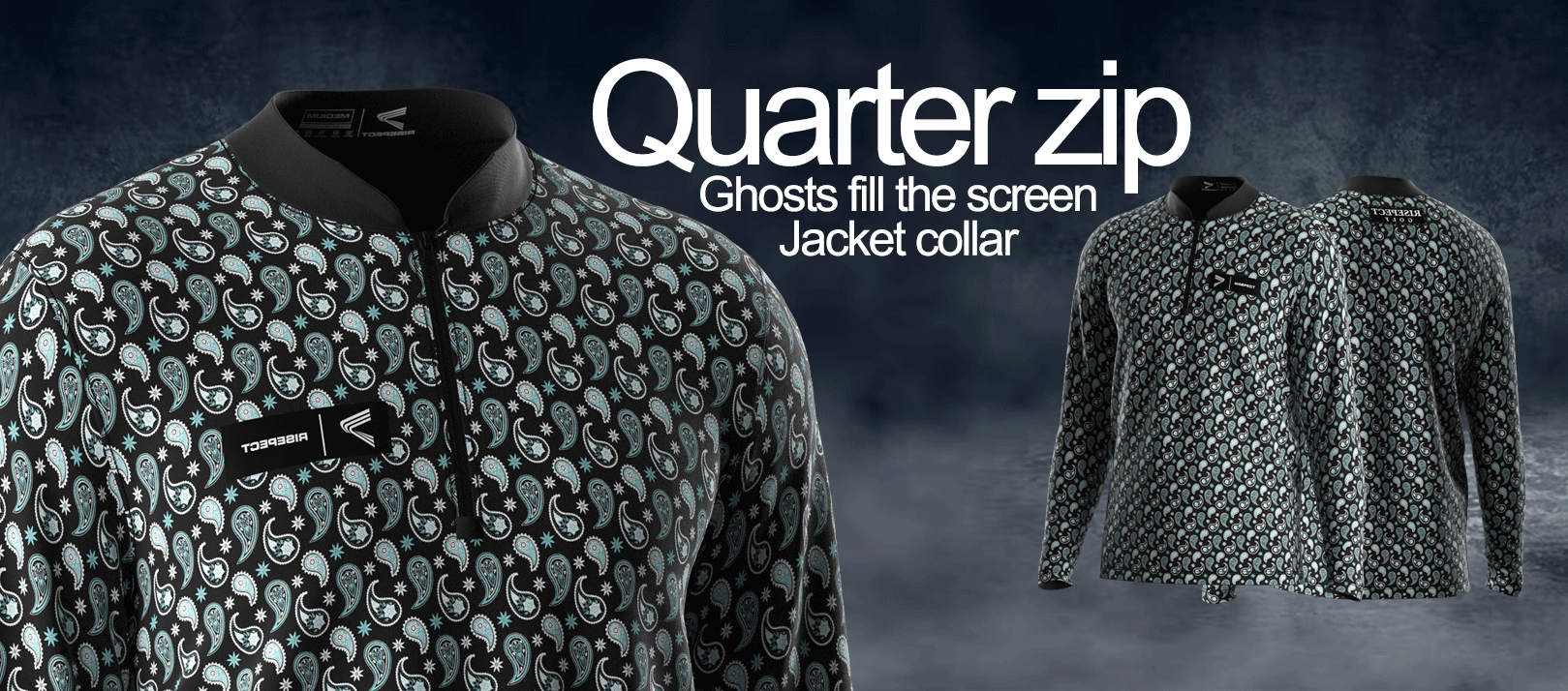 Q-zip wholesale ghosts fill the screen jacket collar - what is a q-zip wholesale