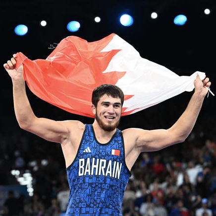 
                Olympic wrestling: Congratulations to Akhmad Tazudinov for winning the gold medal in men's 97kg freestyle wrestling