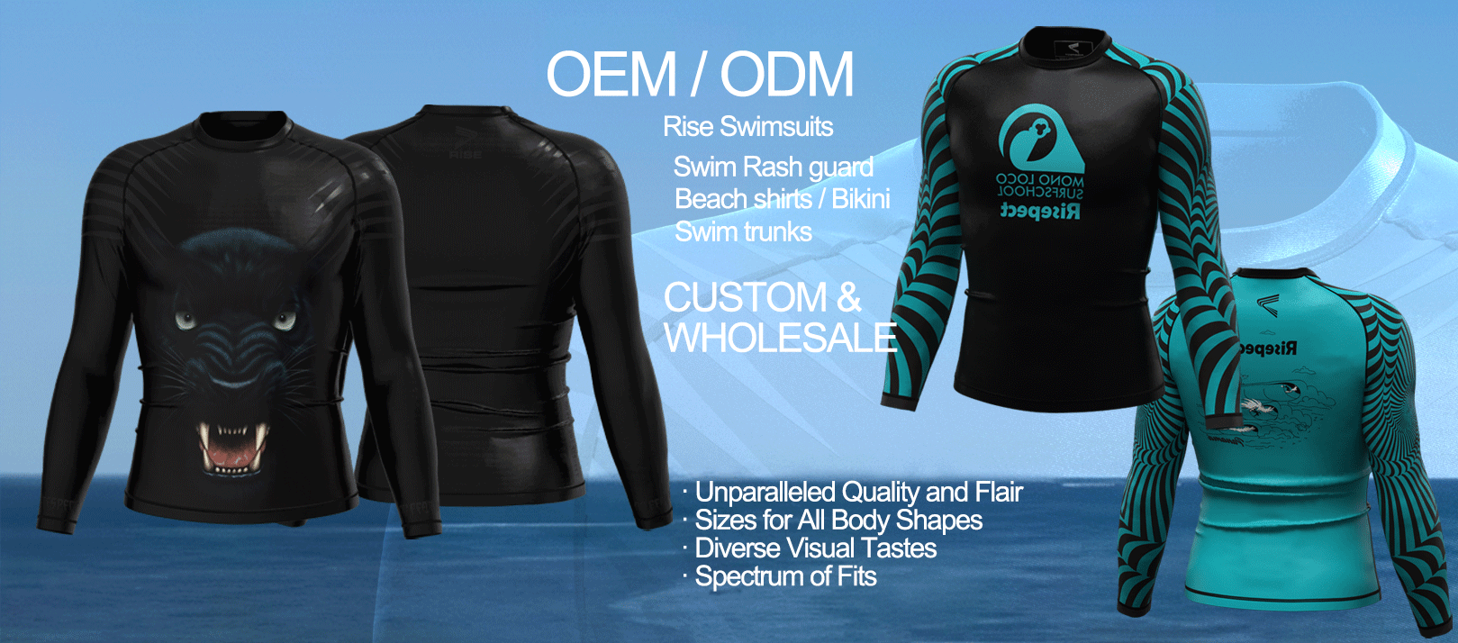 Find Black Panther Rashguards And 2 Colors Blue Black Stripes Rashguards Your Perfect Rash Guard Swim Supplier