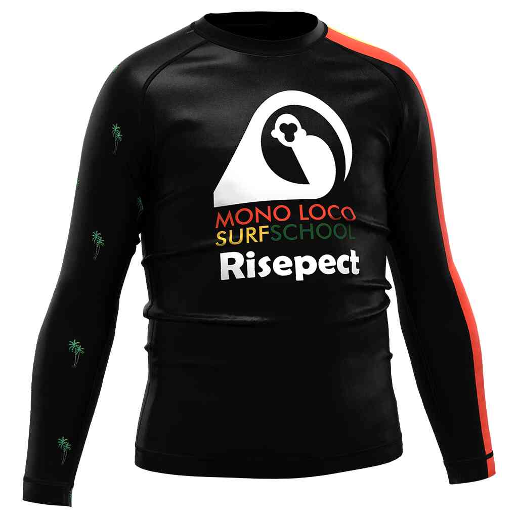 Kids ls rash guards right front view