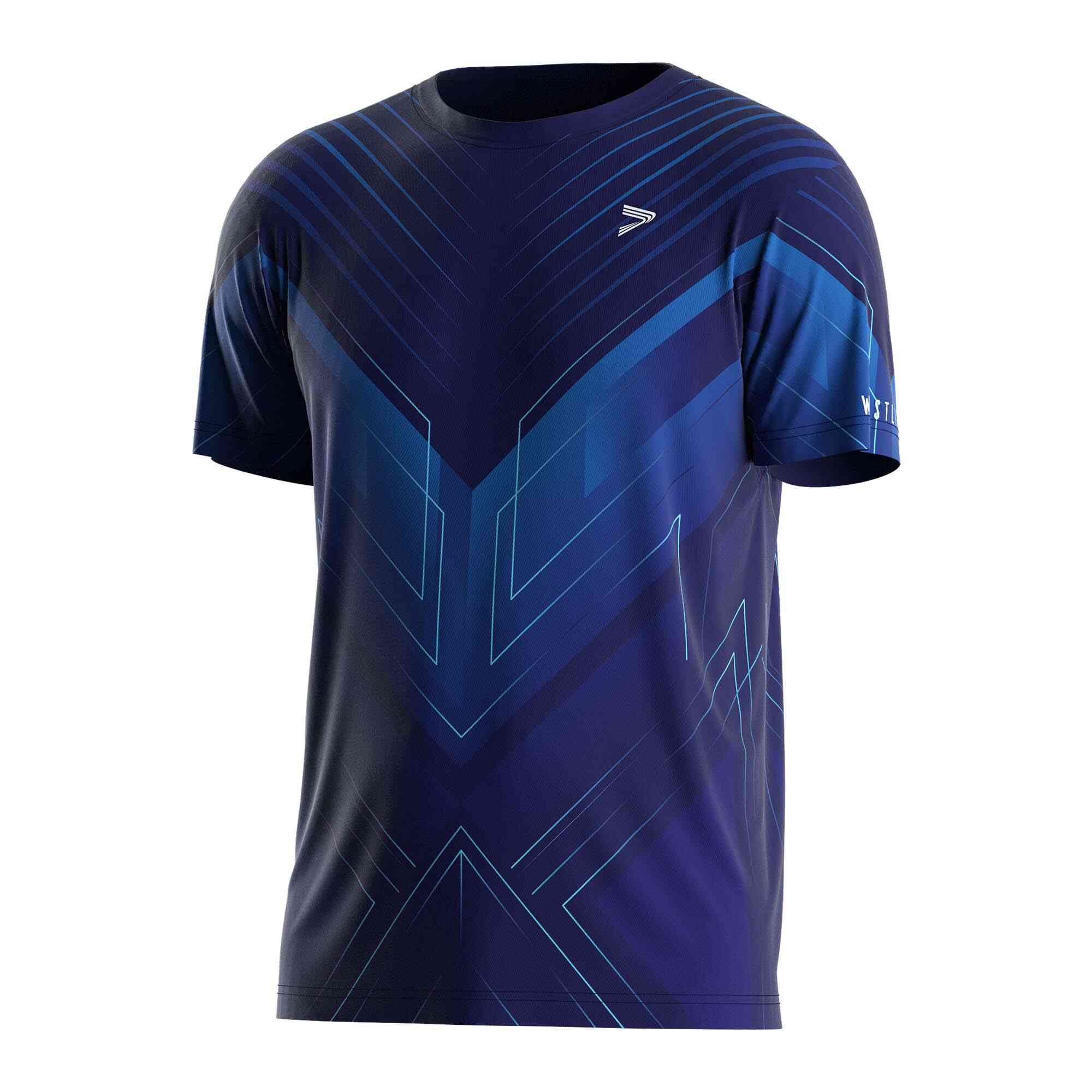 
                Rise athletic tees wholesale patriot purple and blue