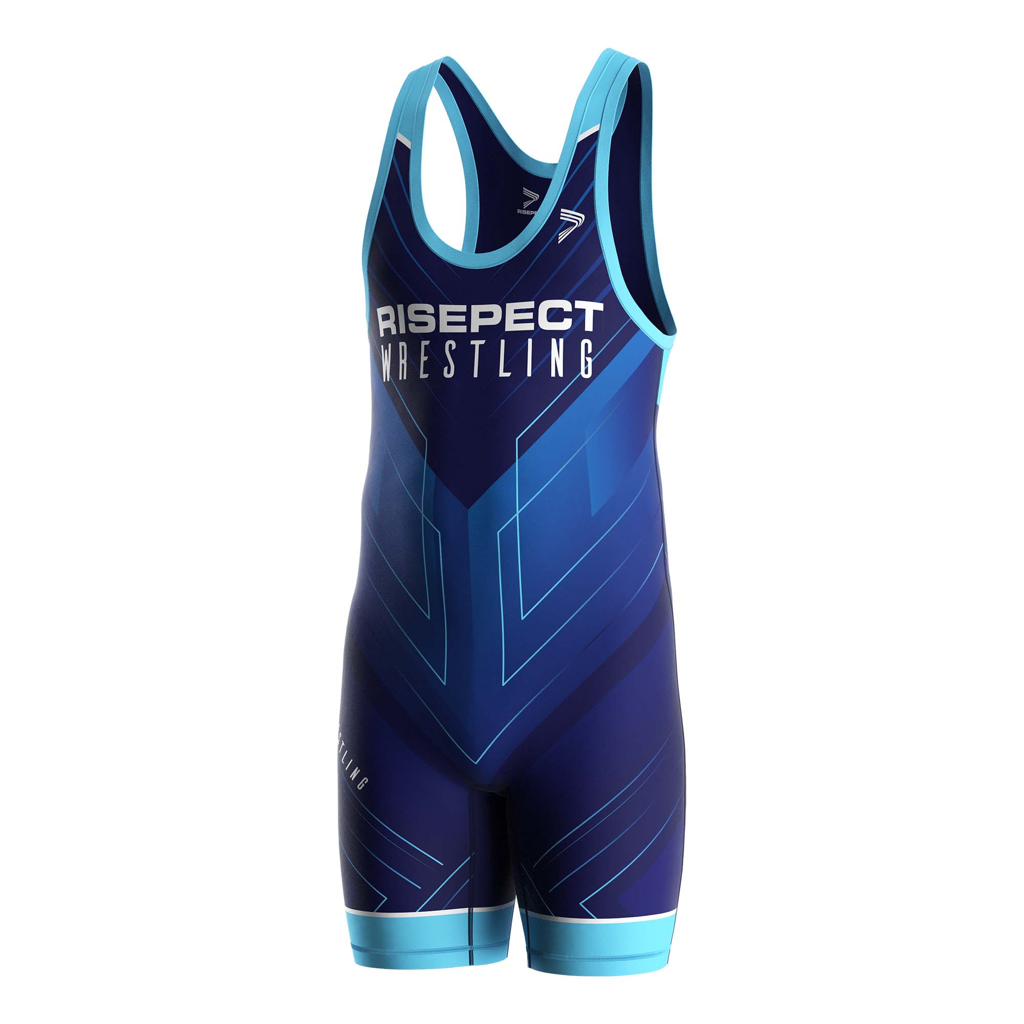 
                Rise wrestling patriot singlets wholesale purple and blue