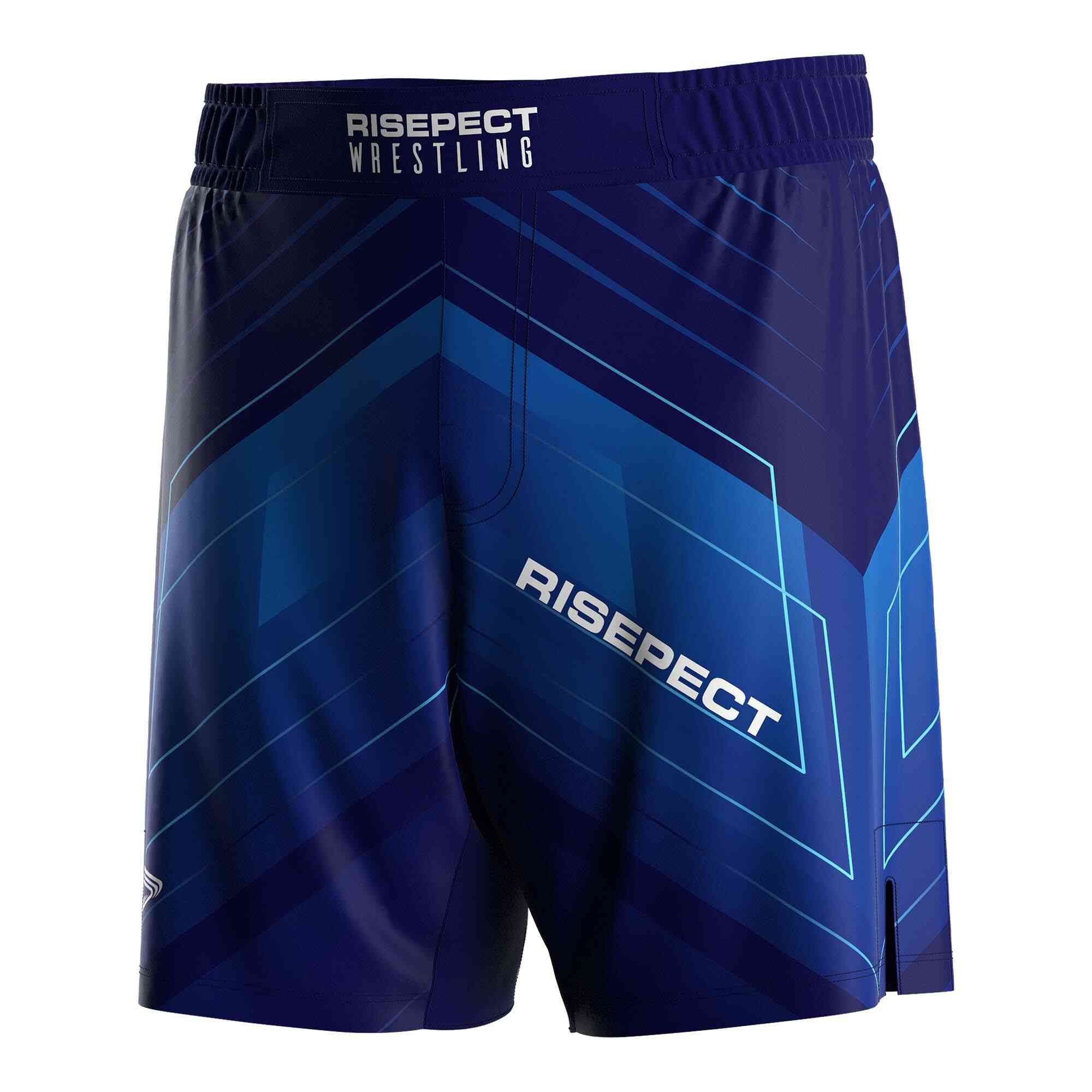 
                Rise wrestling shorts wholesale patriot purple and blue