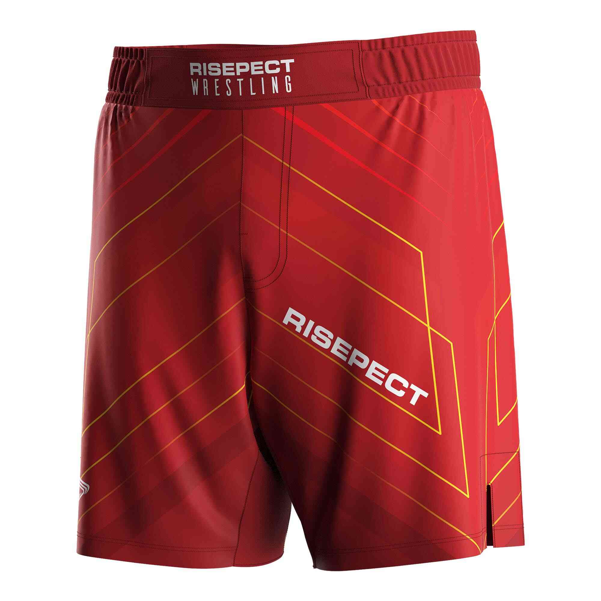 
                Rise wrestling shorts wholesale patriot red