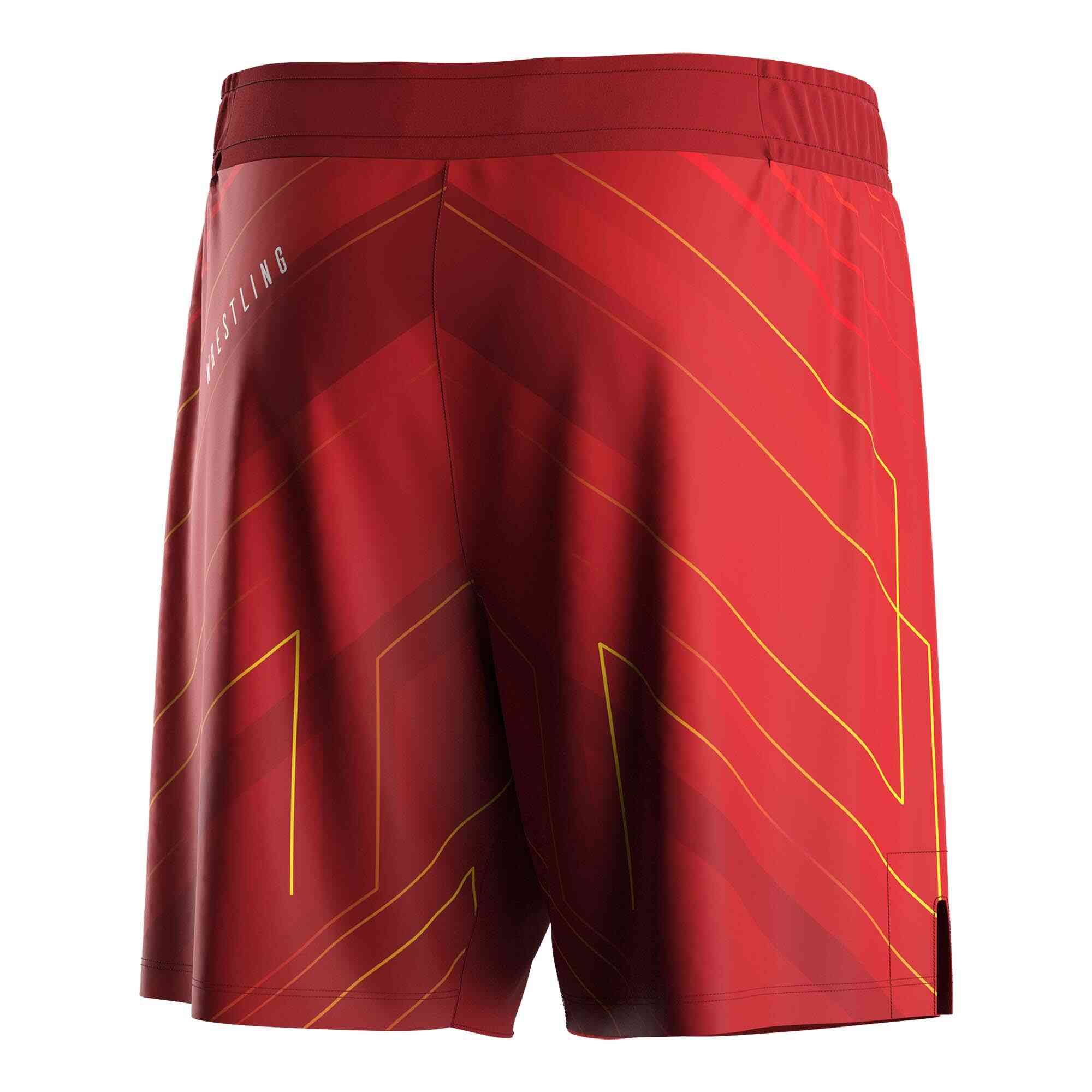 
                Rise wrestling shorts wholesale patriot red