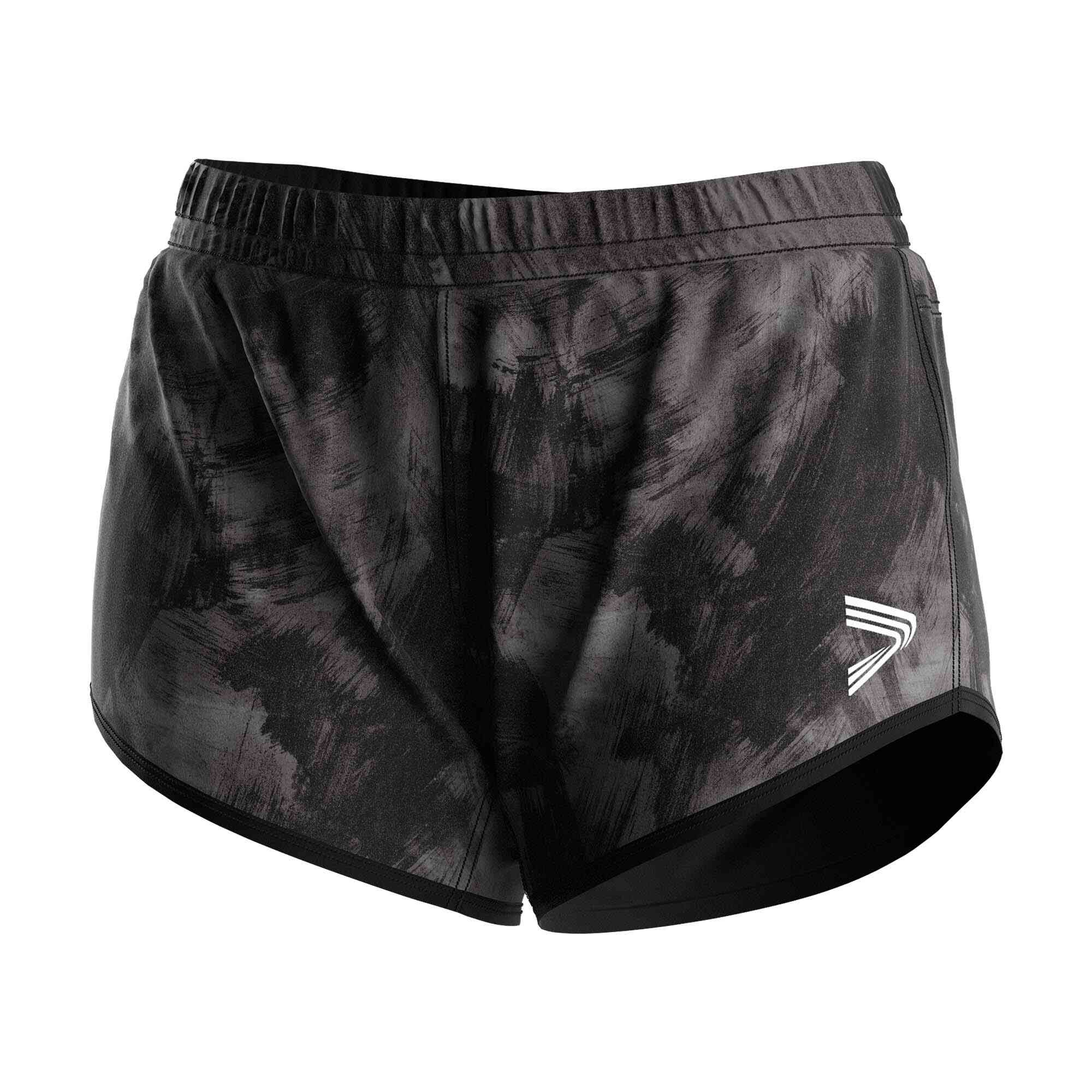 
                Rise active wear black camouflage single layer shorts Risepect