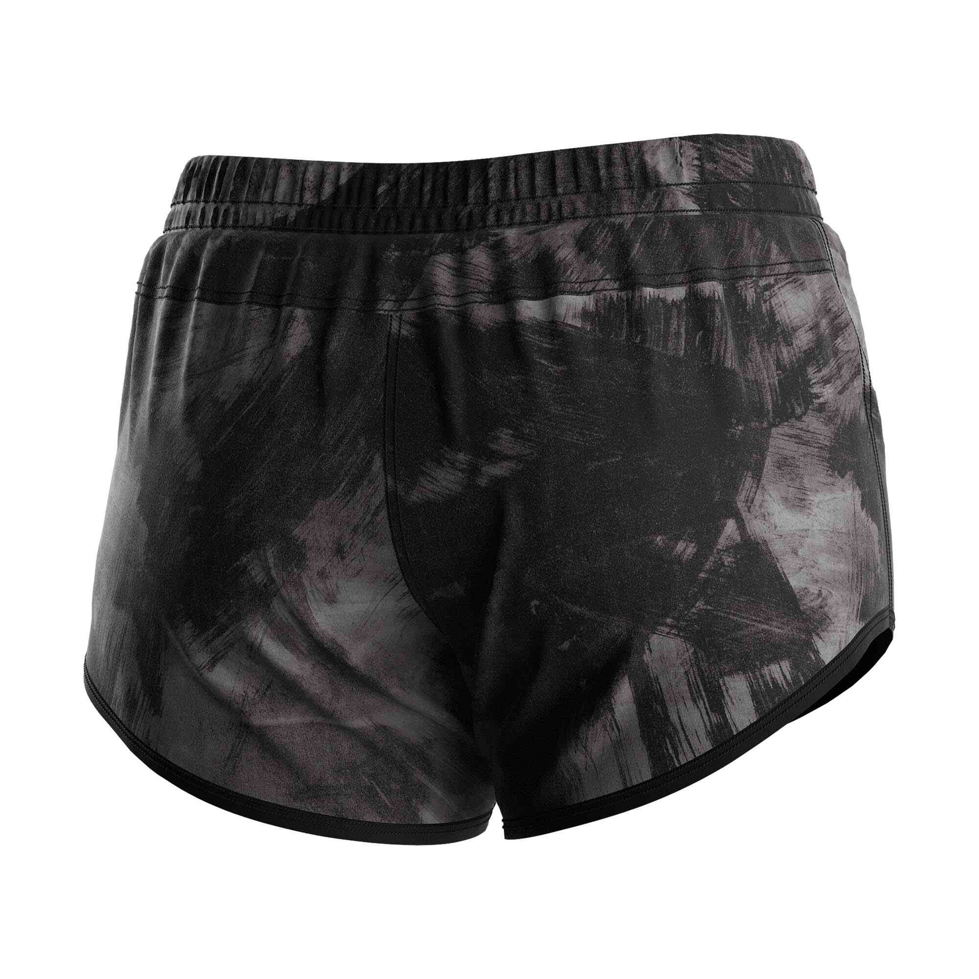 
                Rise active wear black camouflage single layer shorts Risepect