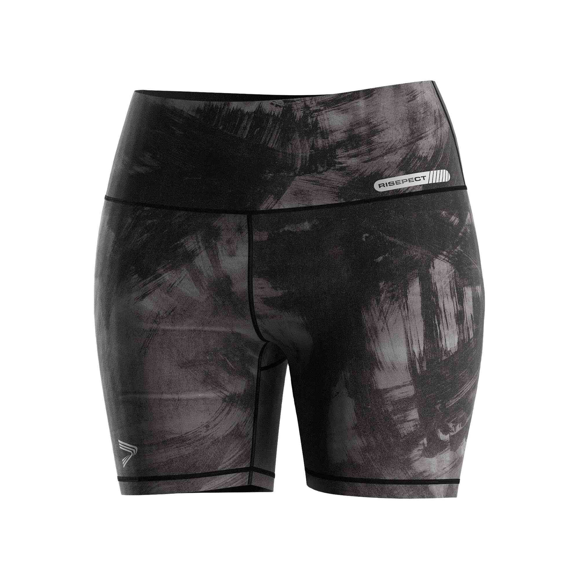 
                Rise active wear ODM black camouflage compression shorts wholesale Risepect