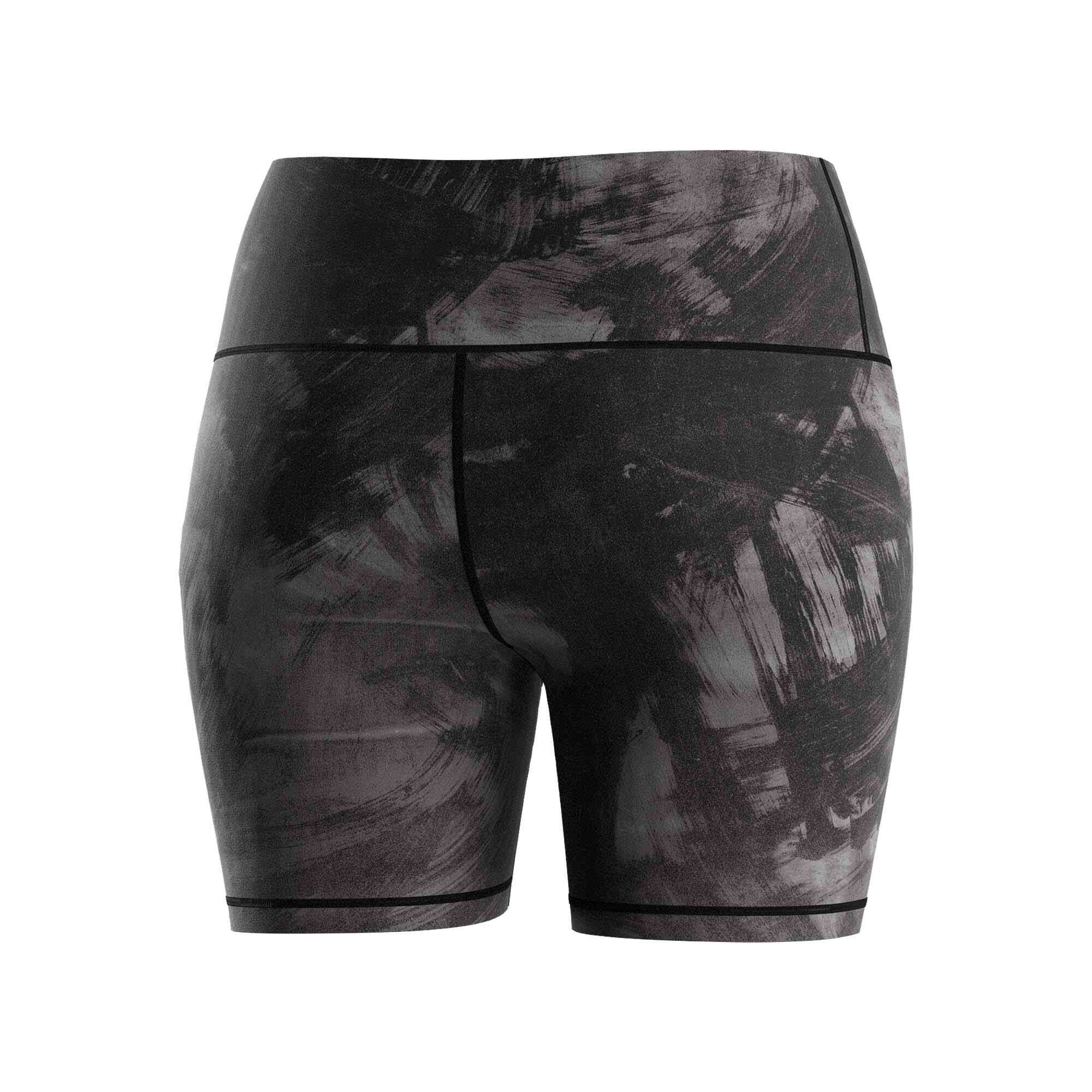 
                Rise active wear ODM black camouflage compression shorts wholesale Risepect