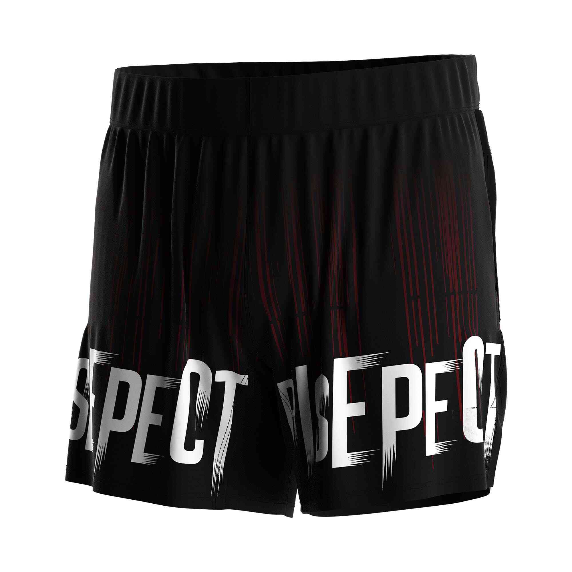 
                Rise athletic clothing black single layer shorts wholesale Risepect