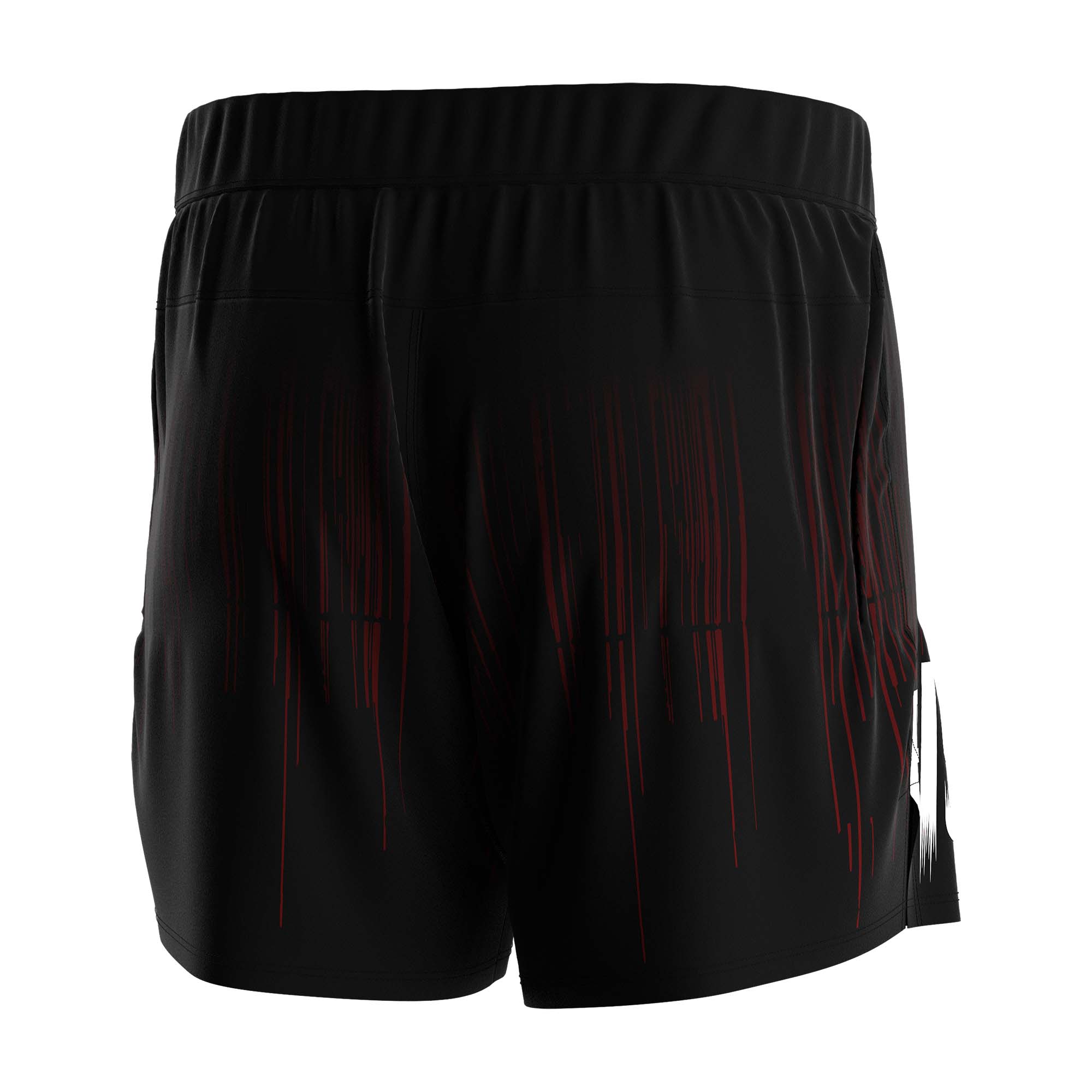 
                Rise athletic clothing black single layer shorts wholesale Risepect