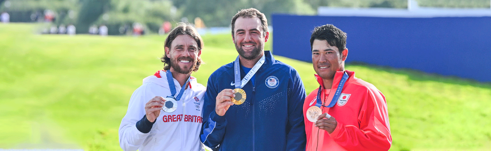 Fleetwood's Exceptional Achievement - Olympic gold silver and bronze medalists group photo