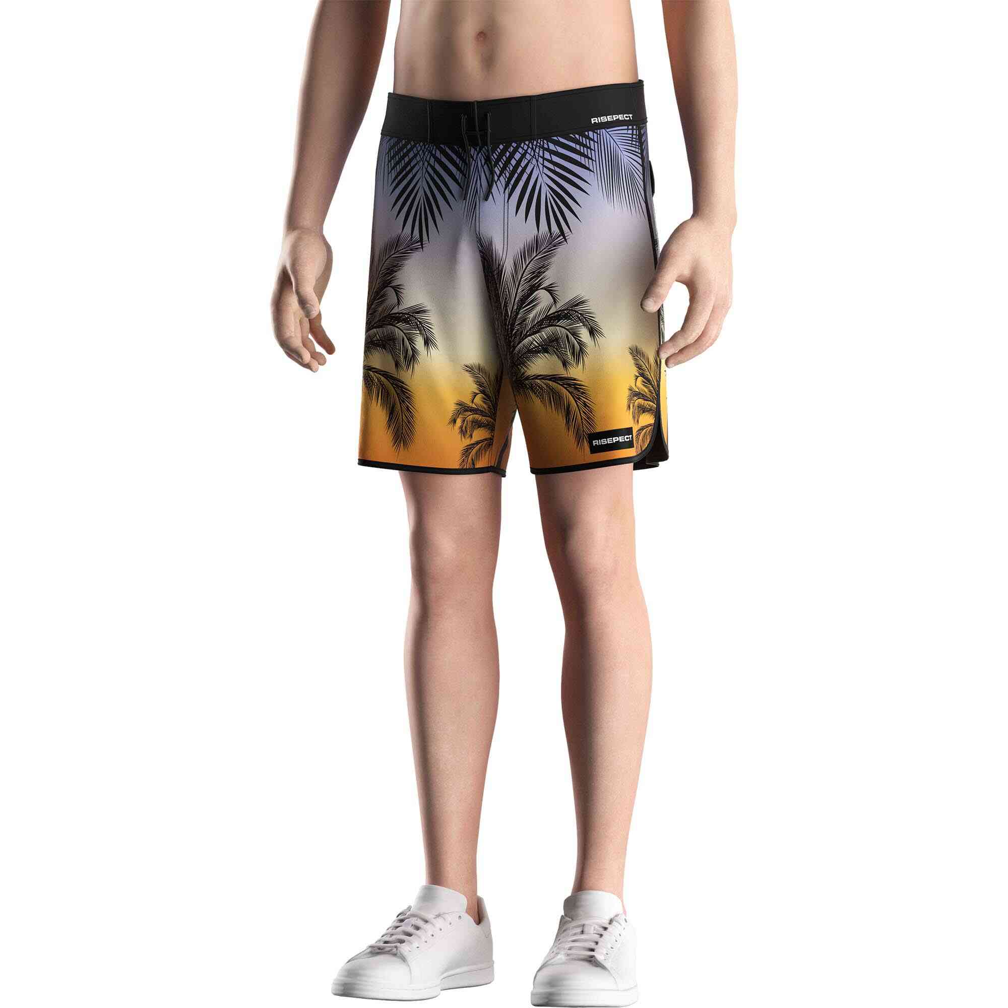 
                Men's Surf Shorts Elastic Board Shorts With Back Pockets Wholesale