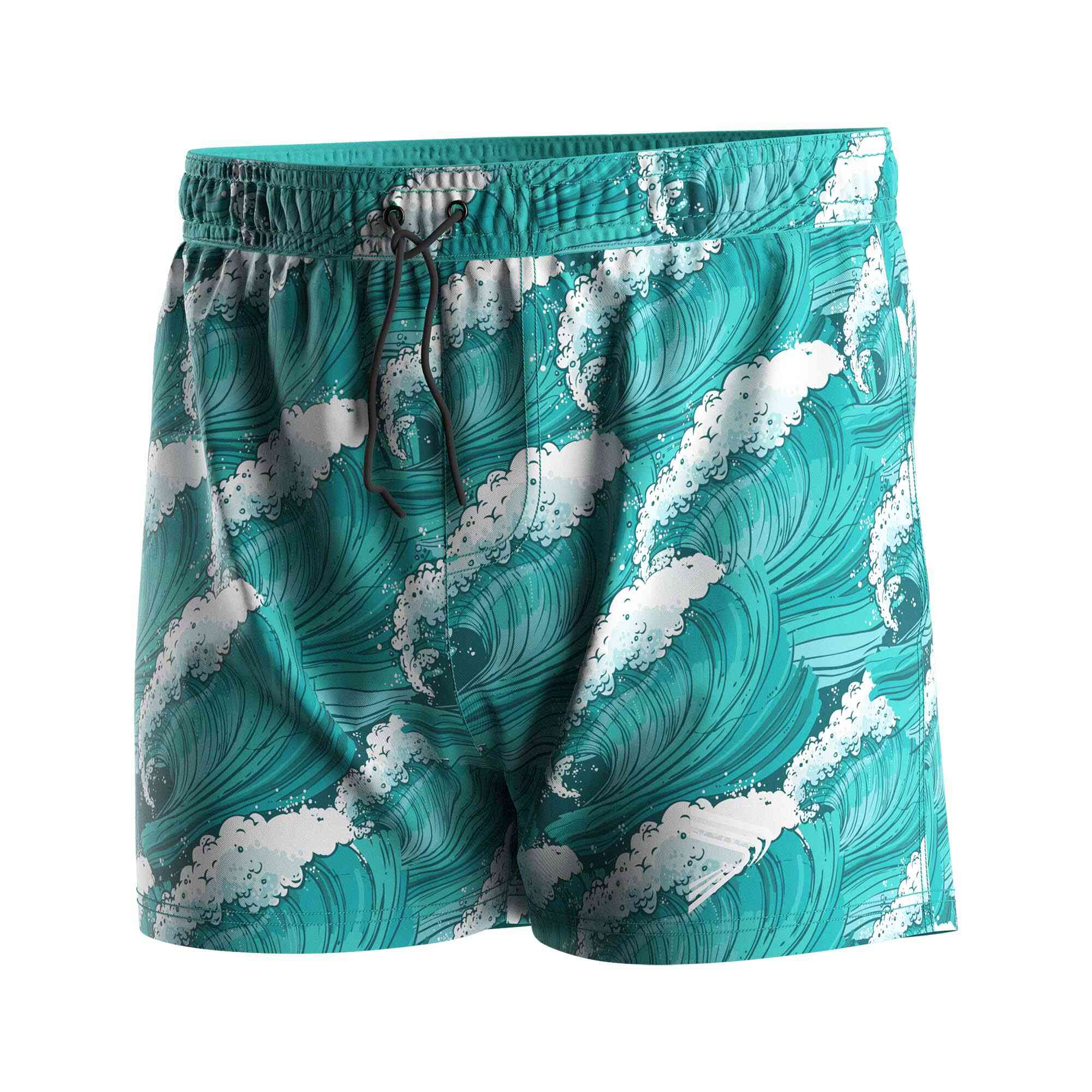 
                Rise swimwear wholesale 3 inch hawaiian swim shorts men waves