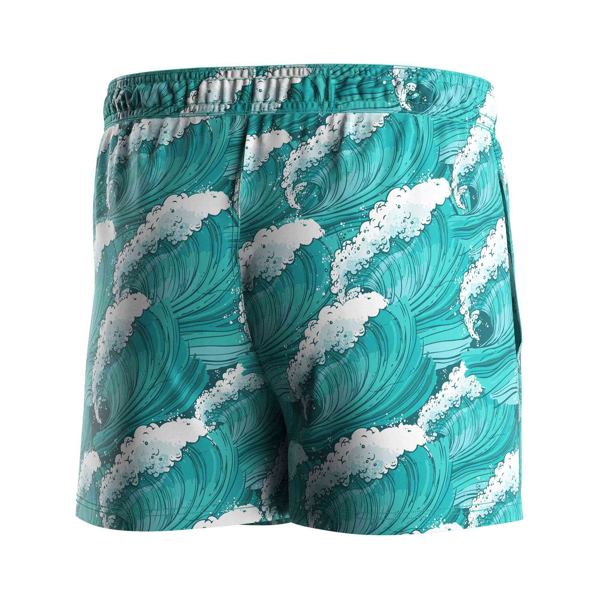 
                Rise swimwear wholesale 3 inch hawaiian swim shorts men waves