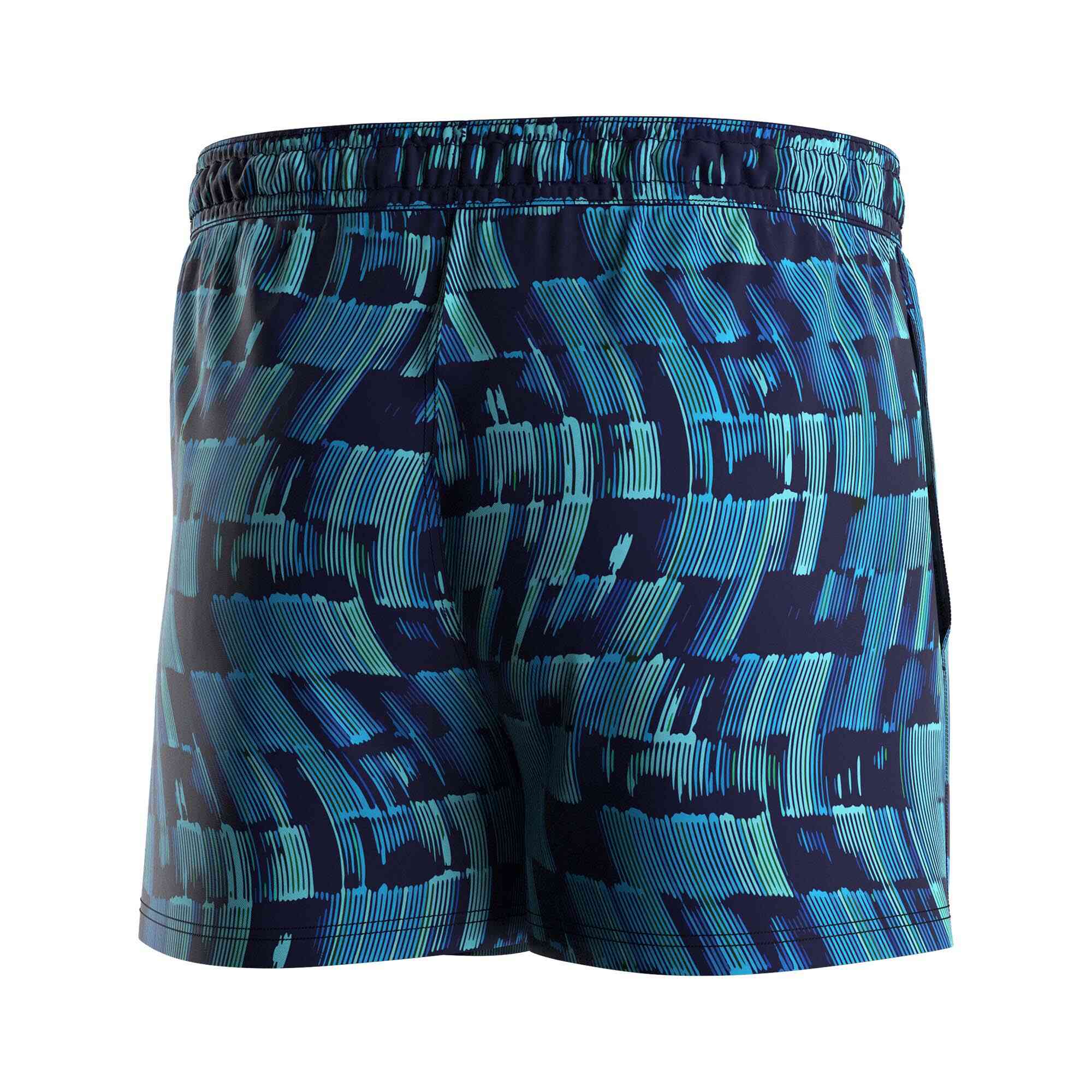 
                Rise swimwear wholesale 3 inch mens swim trunks deformed plaid