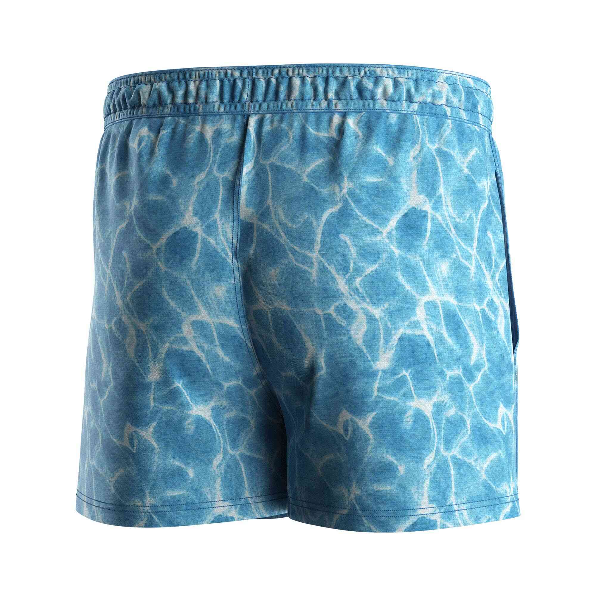 
                Rise swimwear wholesale men's swim trunks 3inch inseam sparkling water