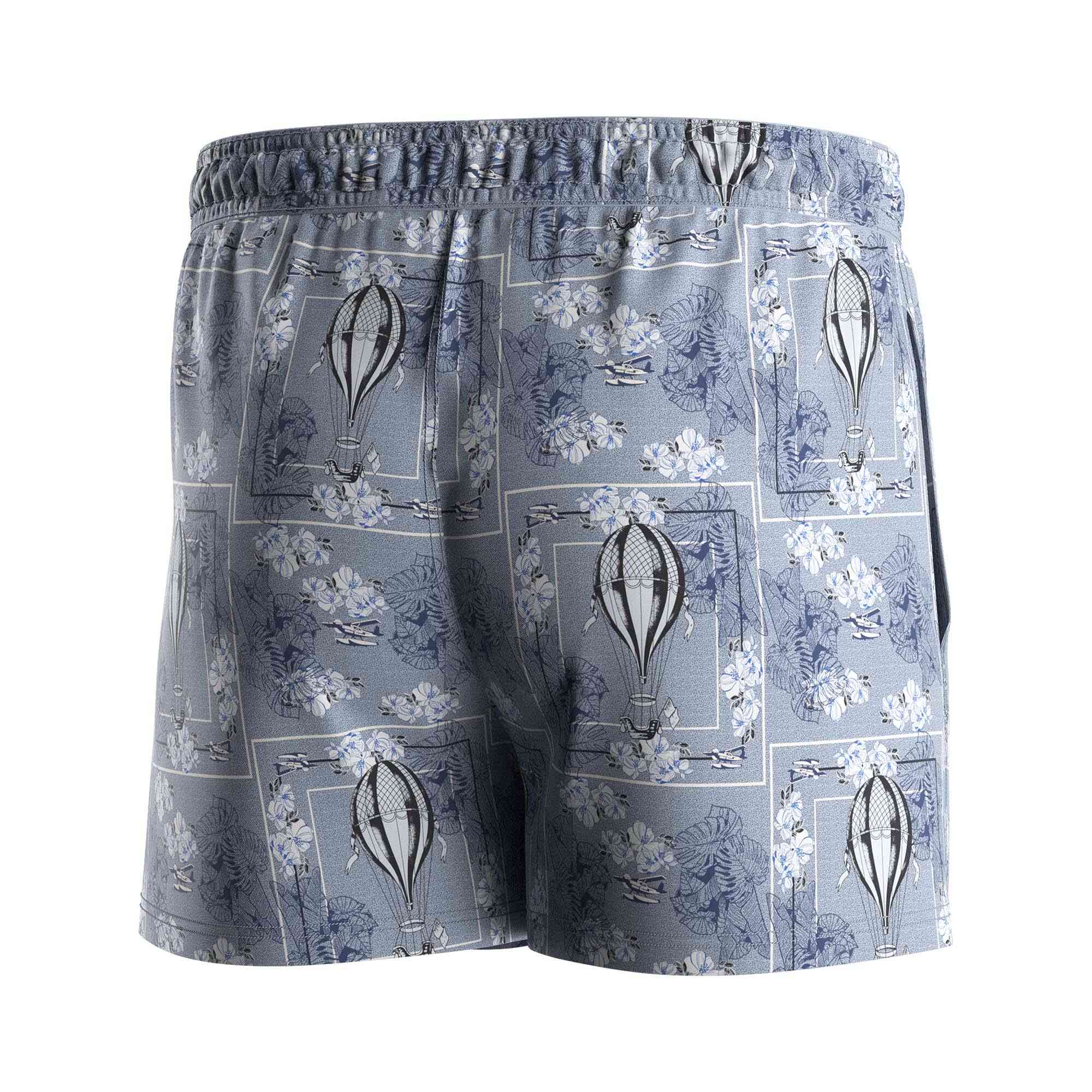 
                Rise swimwear wholesale mens 3inch inseam swim trunks hot air balloons