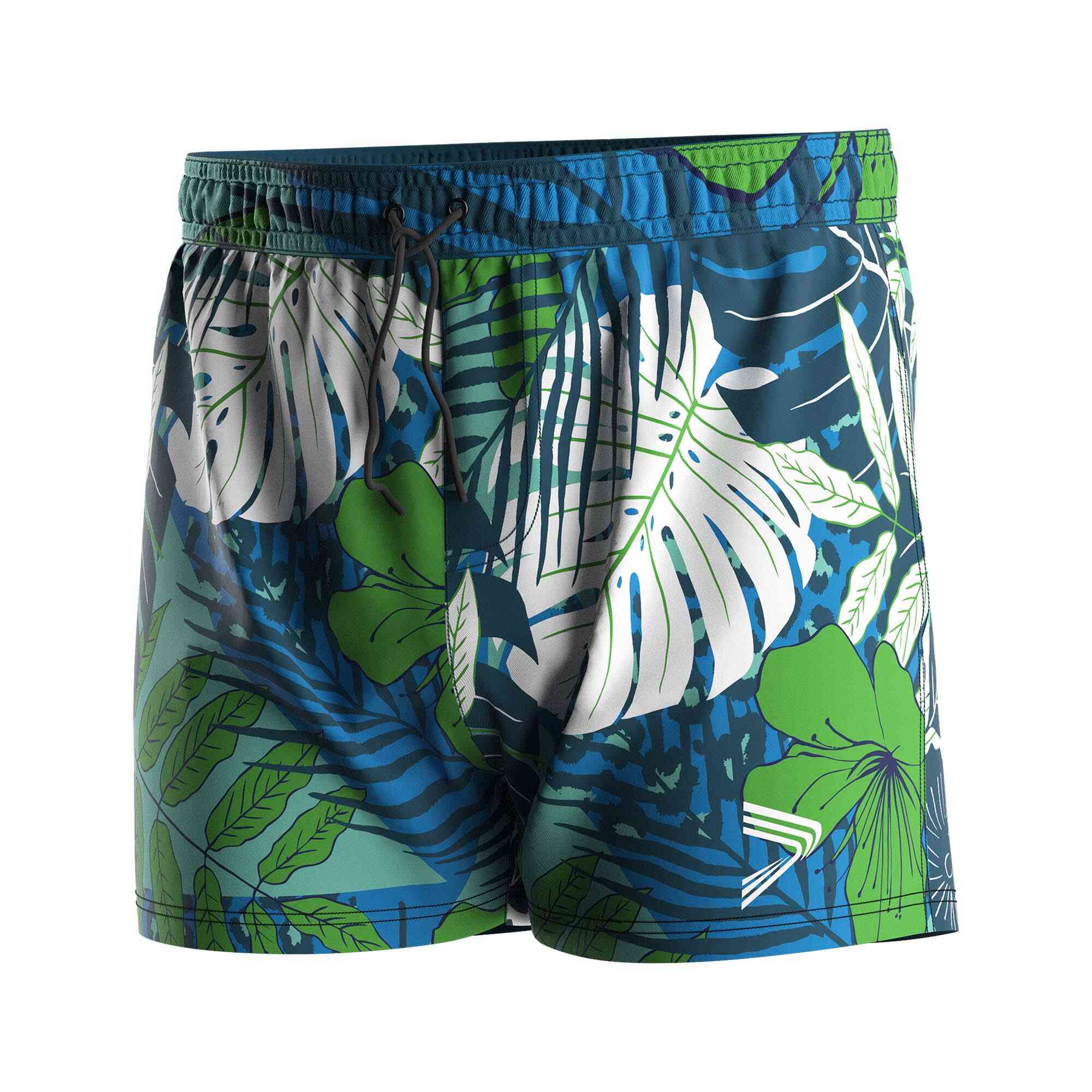 
                Rise swimwear wholesale swim shorts 3inch men summer tropical