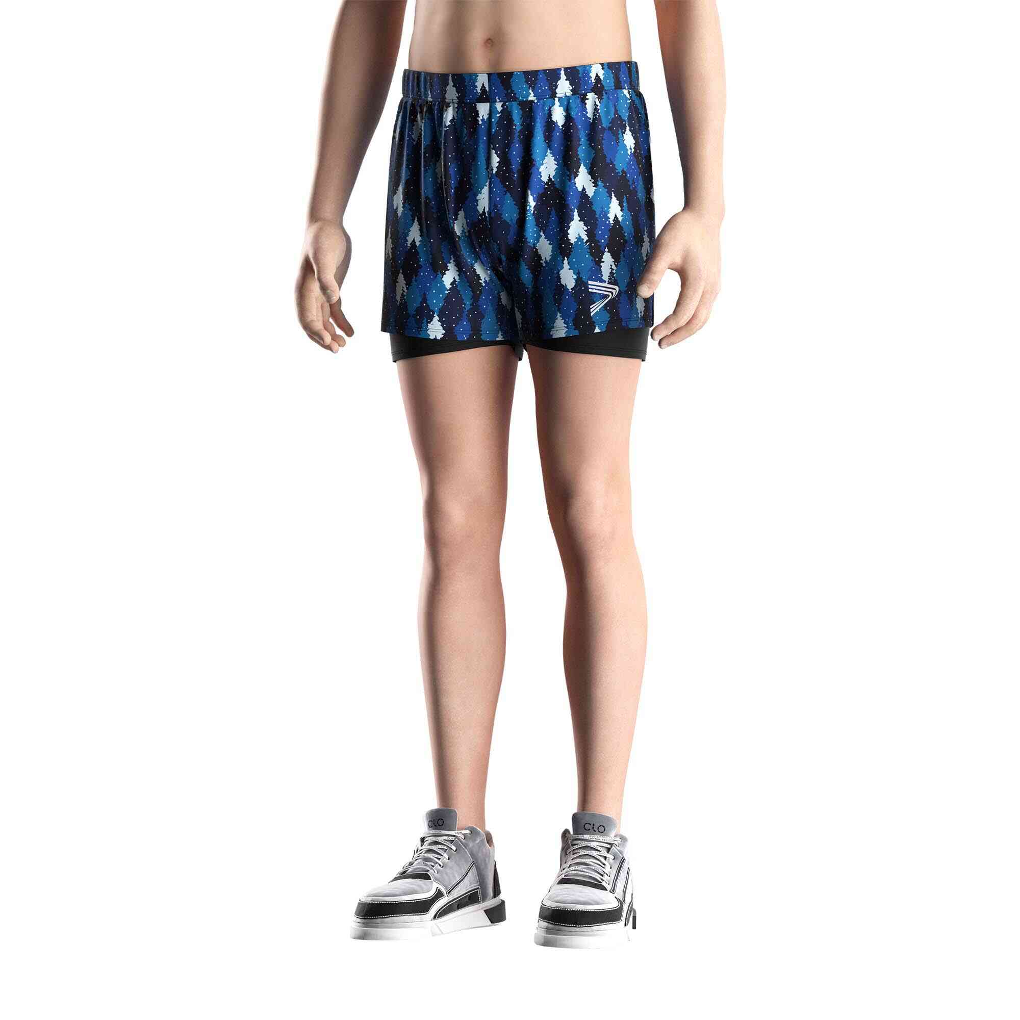 
                Custom Swim Men's 2-in-1 Shorts Designed for Team Uniforms Swimwear