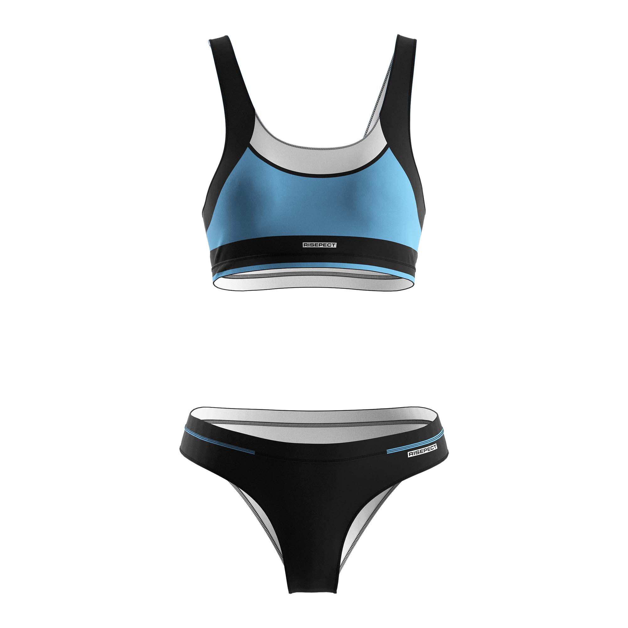 
                Rise swimwear swimming suit for sale lady blue