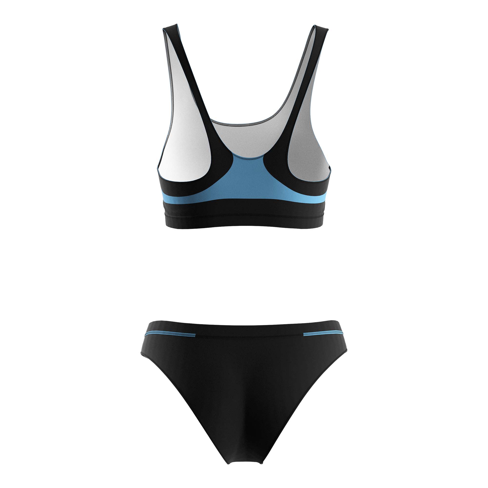 
                Rise swimwear swimming suit for sale lady blue