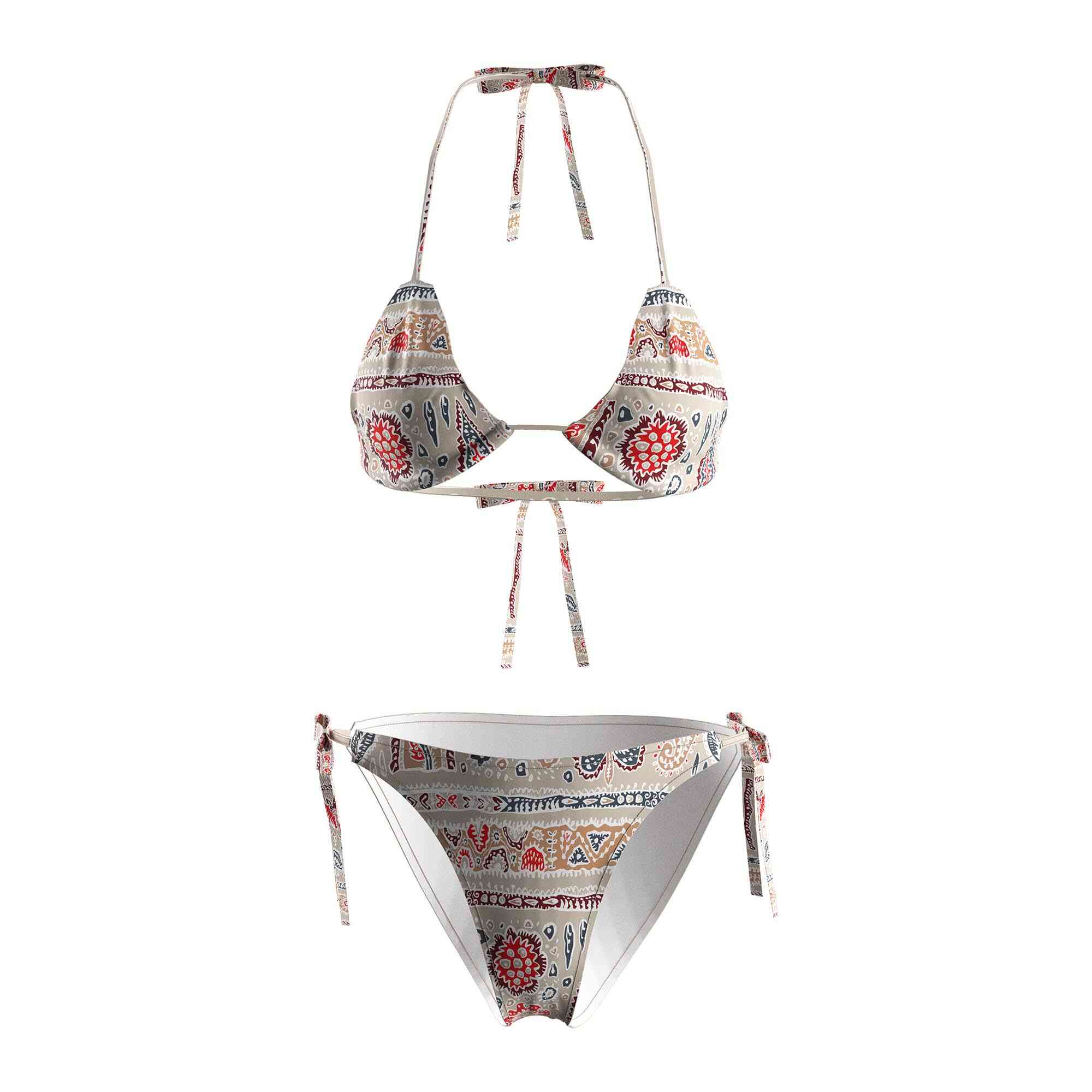 
                Rise Bikini Supplier String Bikini Retro Fashion Wholesale Custom