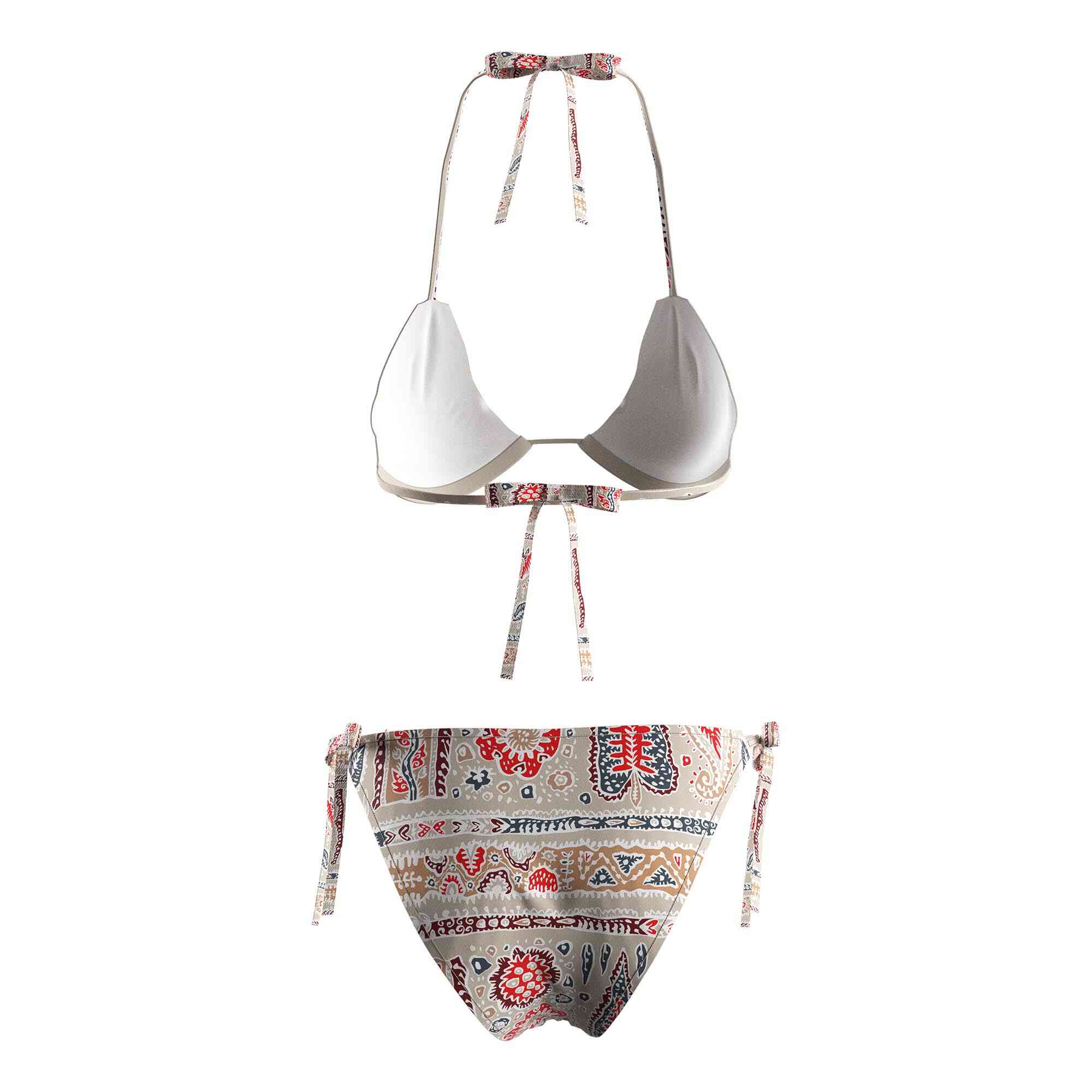 
                Rise Bikini Supplier String Bikini Retro Fashion Wholesale Custom