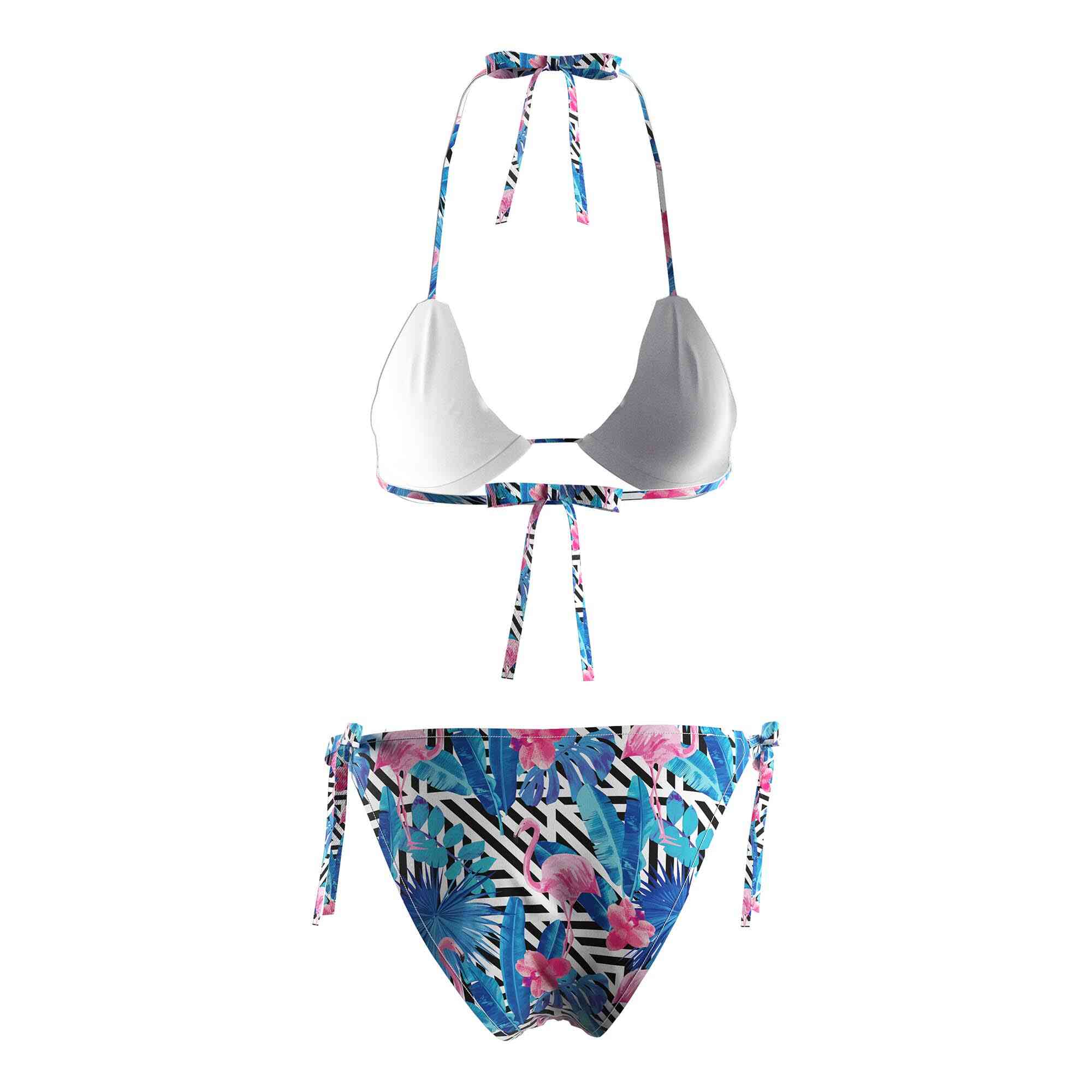 
                Wholesale Beach String Bikini Flamingo Vibrant Bikini ODM Fashion