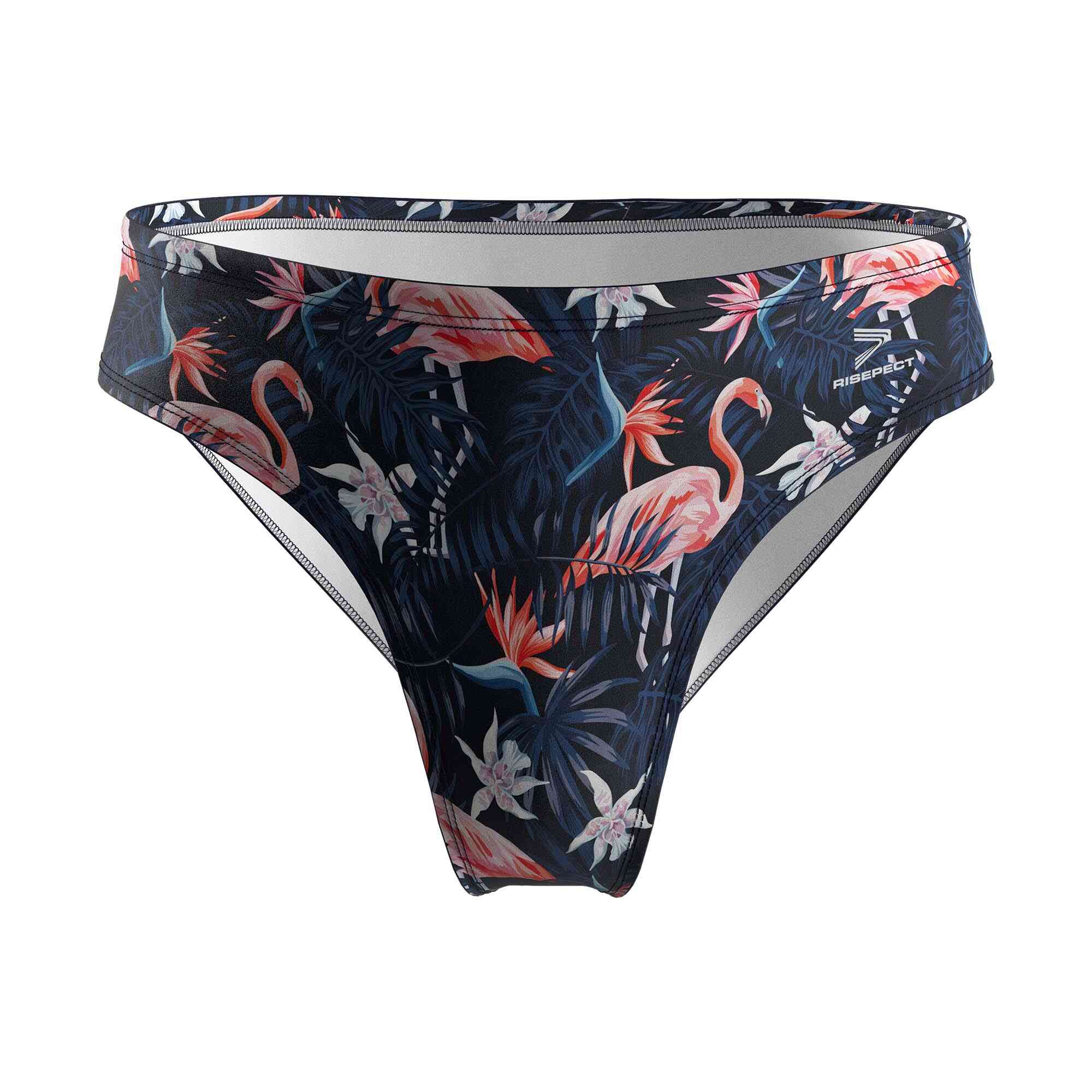 
                Vintage flamingo forest water polo swimsuit wholesale Rise pro swimsuits