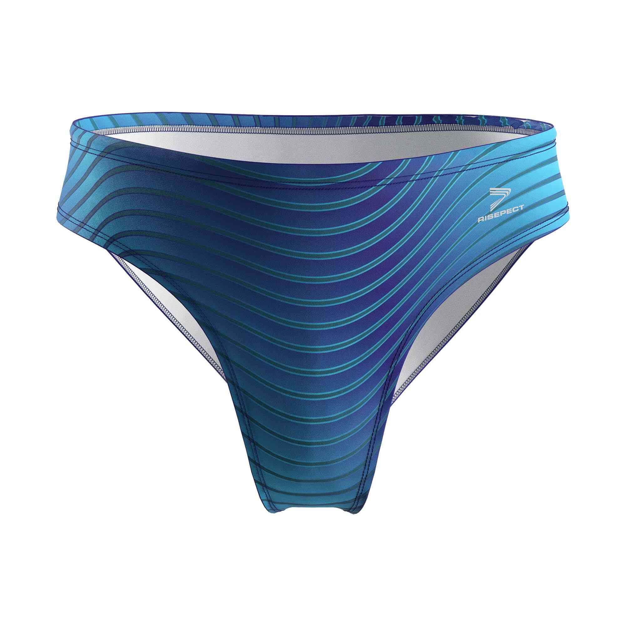 
                Bright Stripes Swim Briefs Polo Swimsuits Wholesale Rise Swimsuits