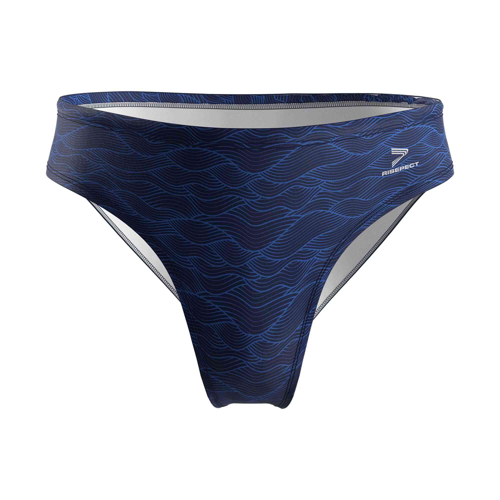 
                Japanese Pattern Swim Briefs Wave Best Water Polo Suits Wholesale