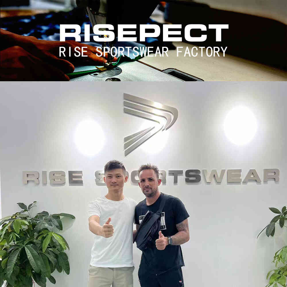 
                Representative of UK Solution Solutions visited Rise Sportswear