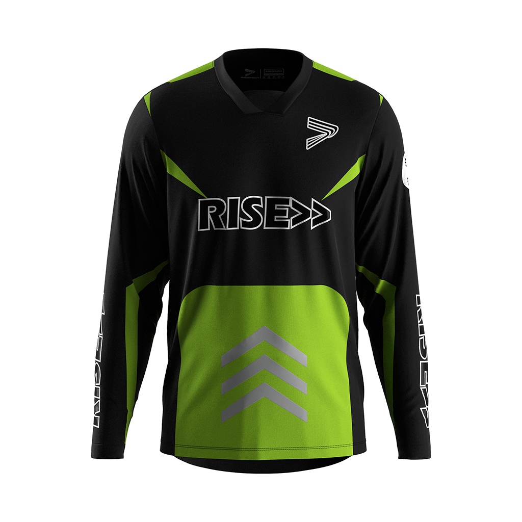 
                Custom RISE Racing motorcycle jersey