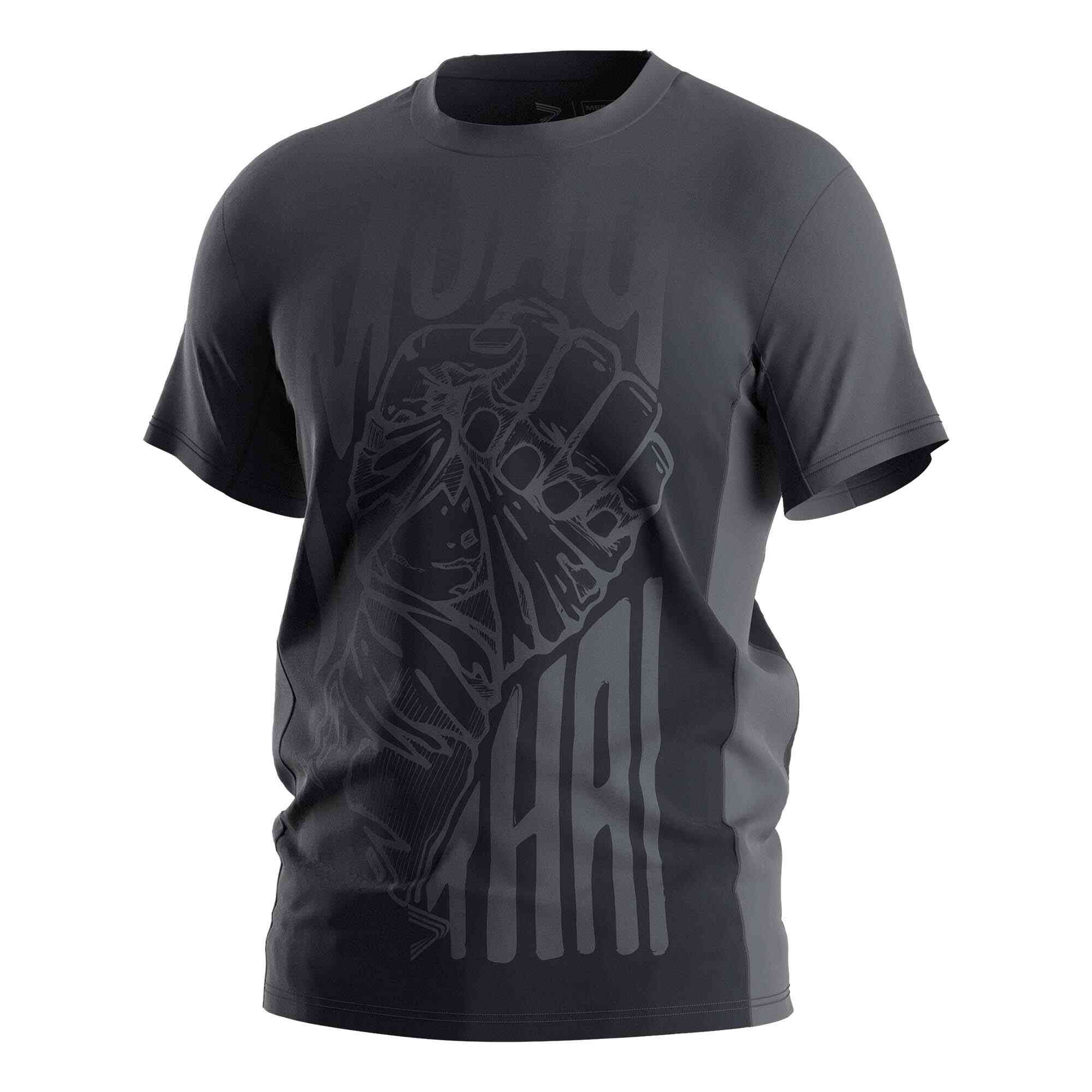 
                Muay Thai shirt casualwear wholesale performance tee Rise fightwear