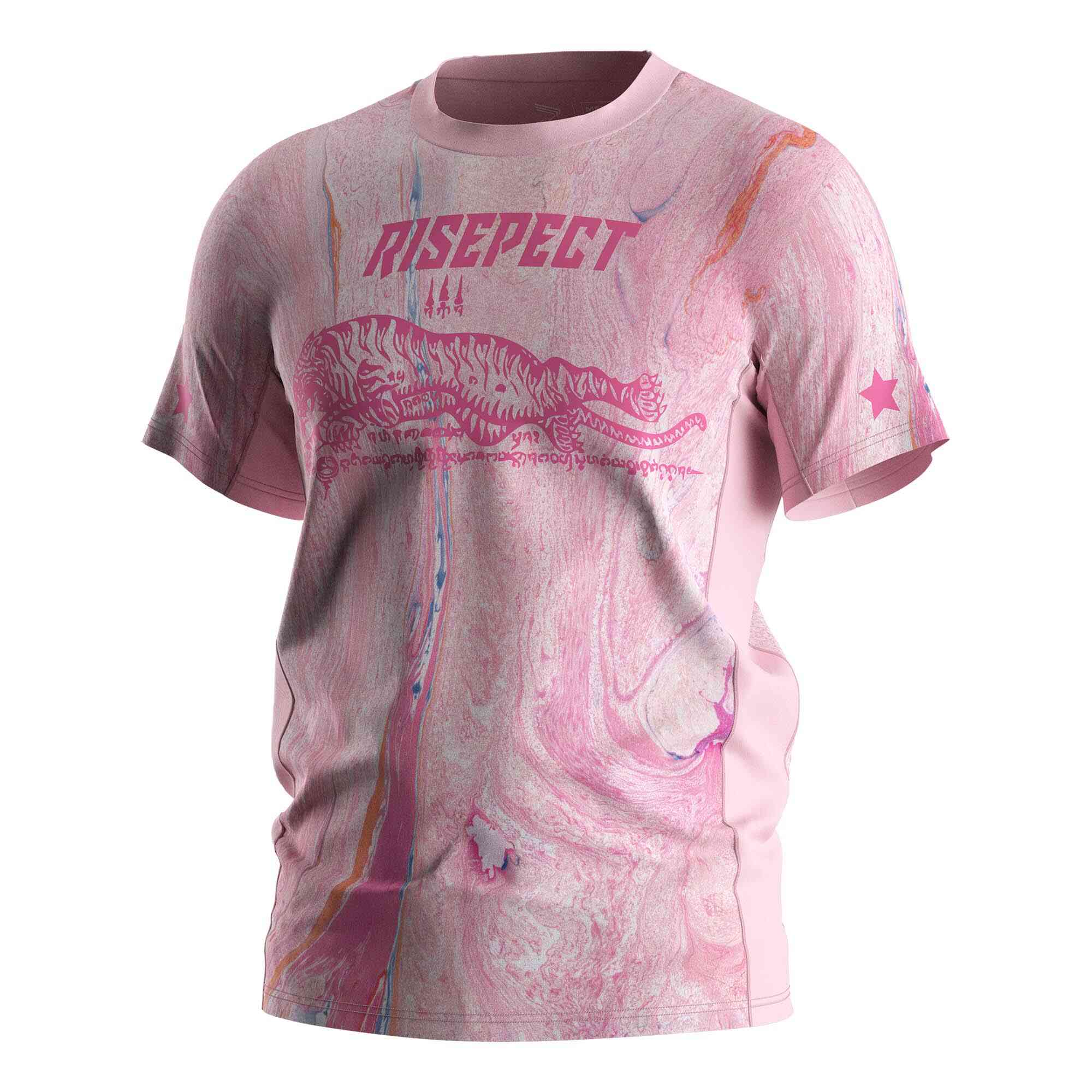 
                Wholesale best boxing Thai shirts performance tee pink