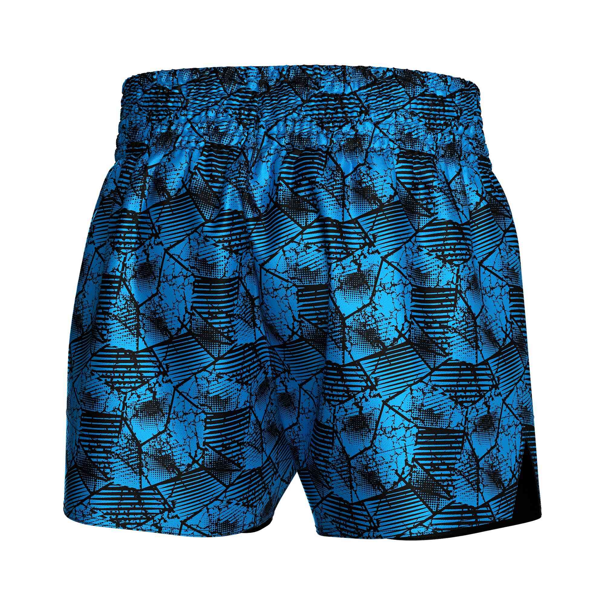 
                Blue camouflage popular Muay Thai shorts wholesale Rise Muay Thai shorts