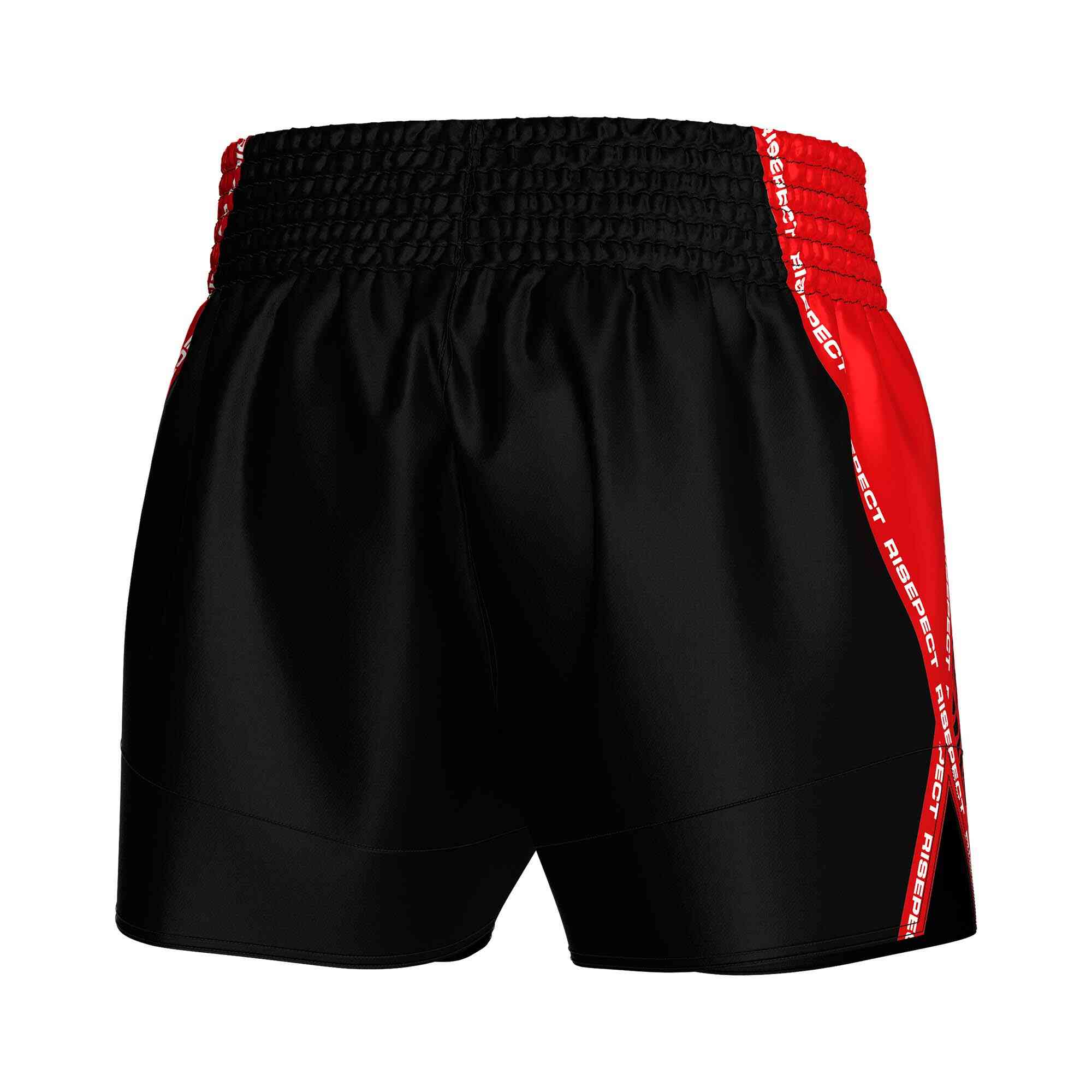 
                Red tiger sublimated popular Muay Thai shorts Rise Muay Thai shorts