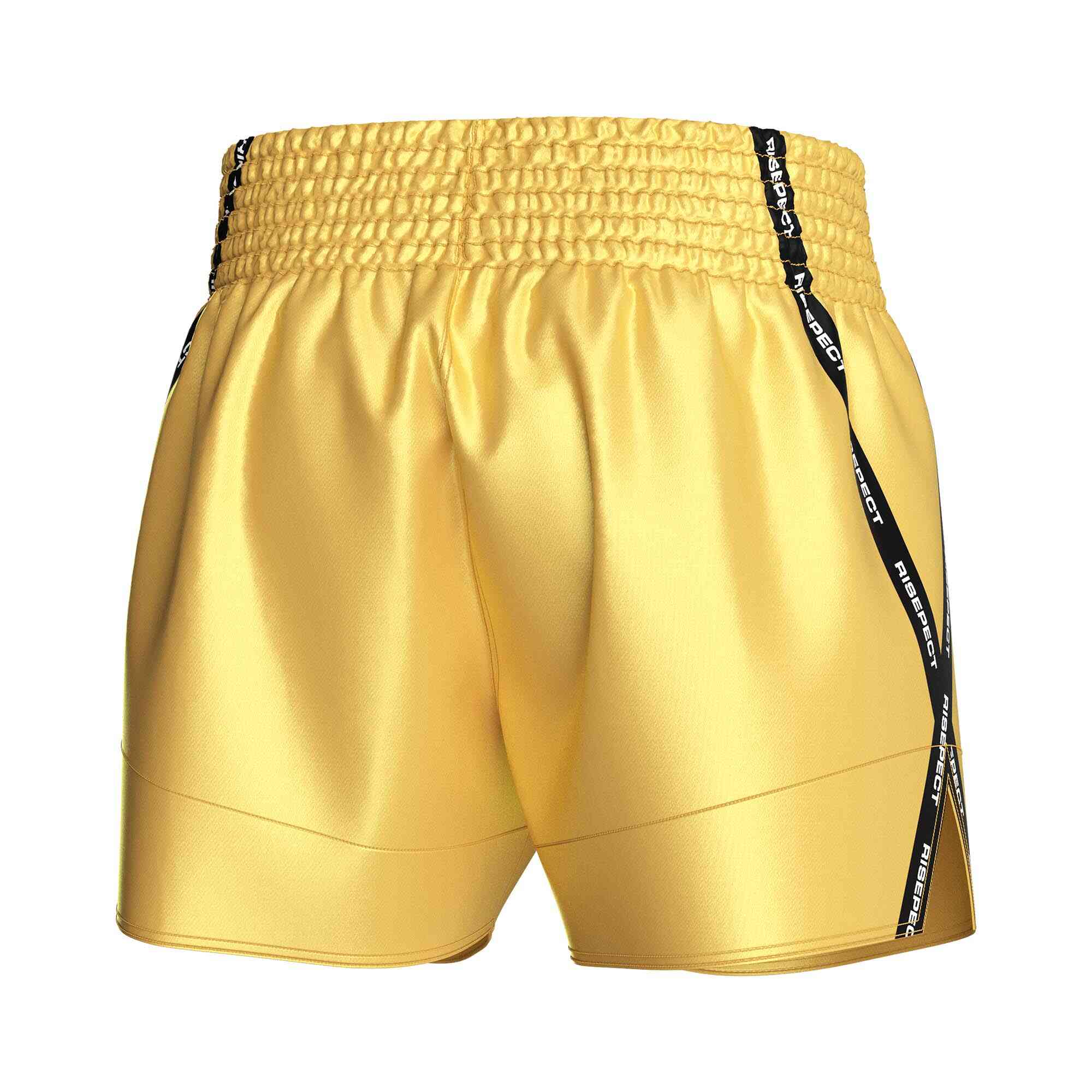 
                Yellow popular Muay Thai shorts wholesale Rise Muay Thai shorts