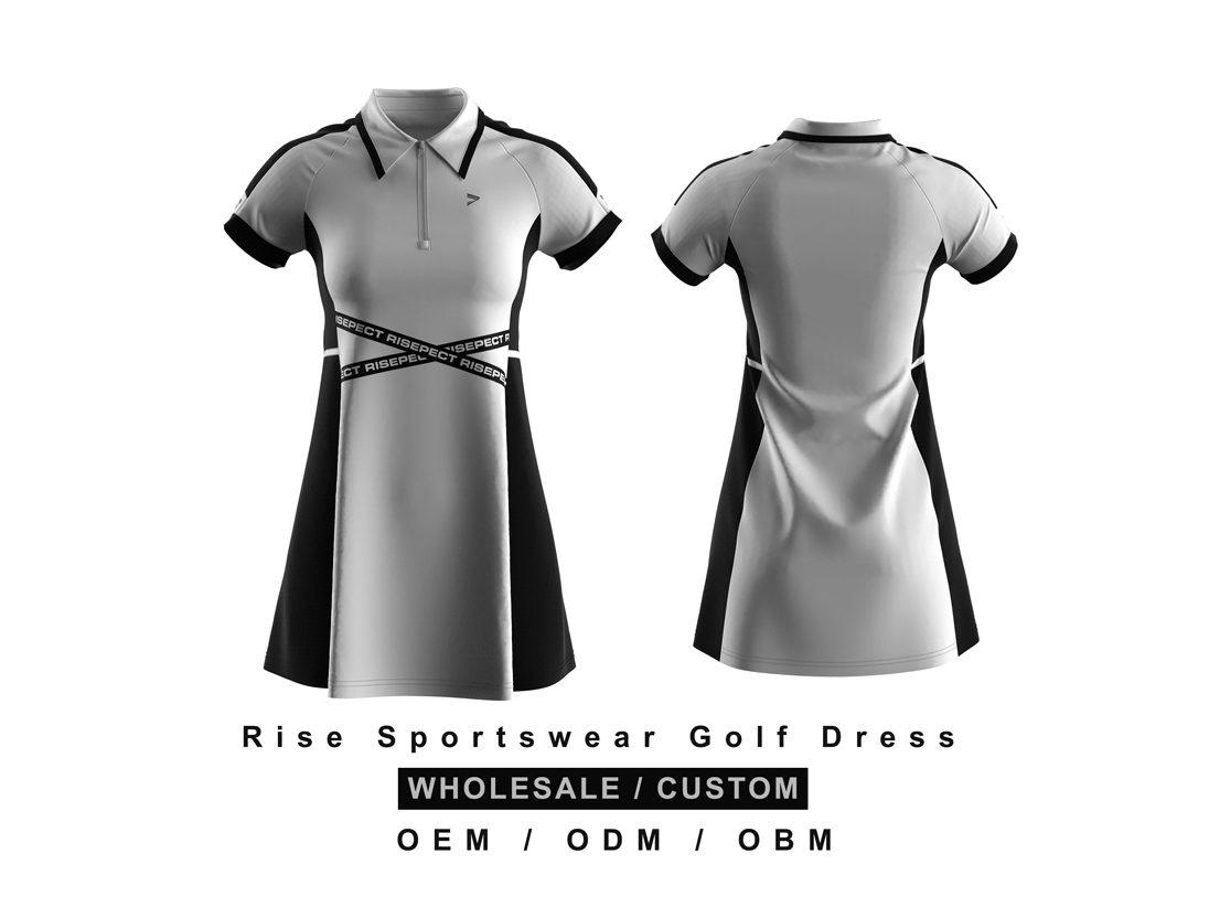 Uniform golf dress for female students of Rise Sportswear