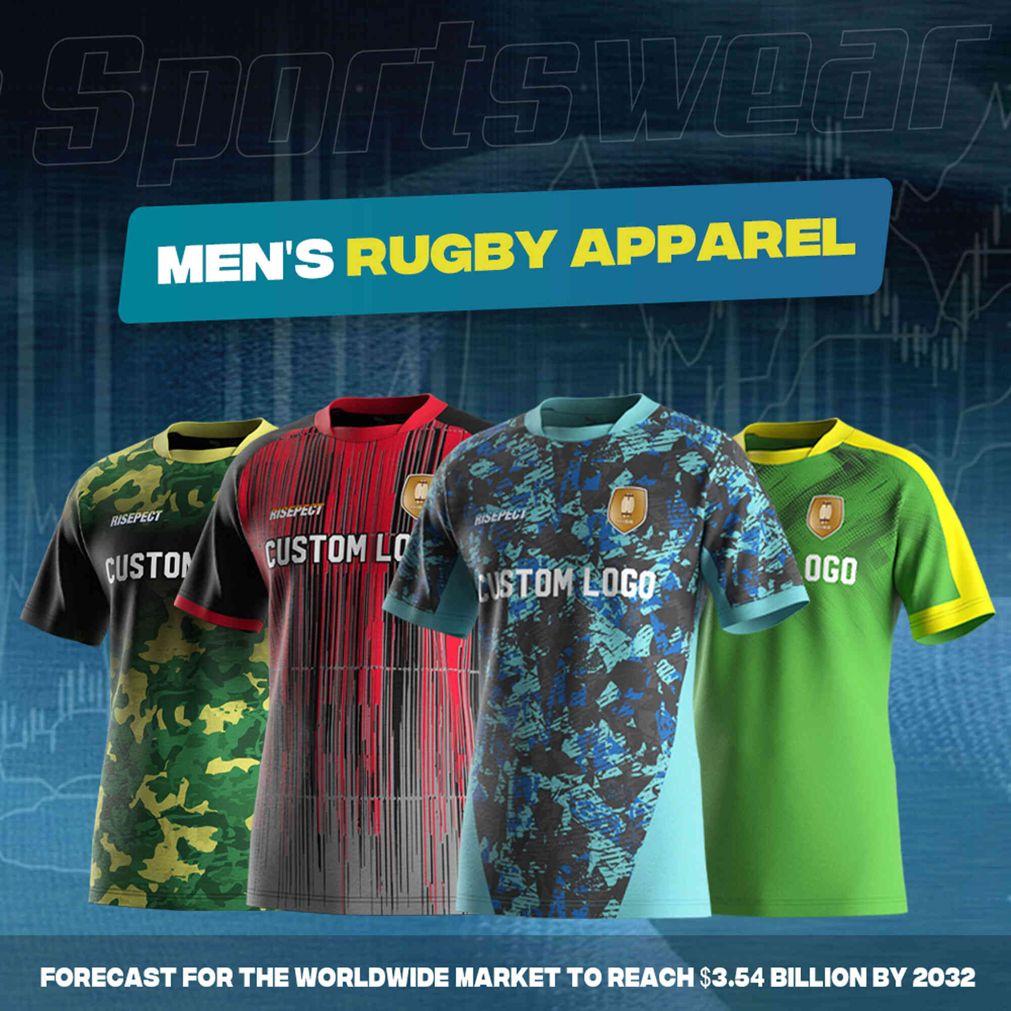 
                Men's Rugby Apparel-A Forecast for the Worldwide Market to Reach $3.54 Billion by 2032