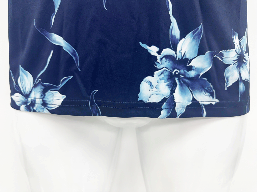 Hem design Sublimation Shirt Couple Beach Wear Hawaiian Style Shirts