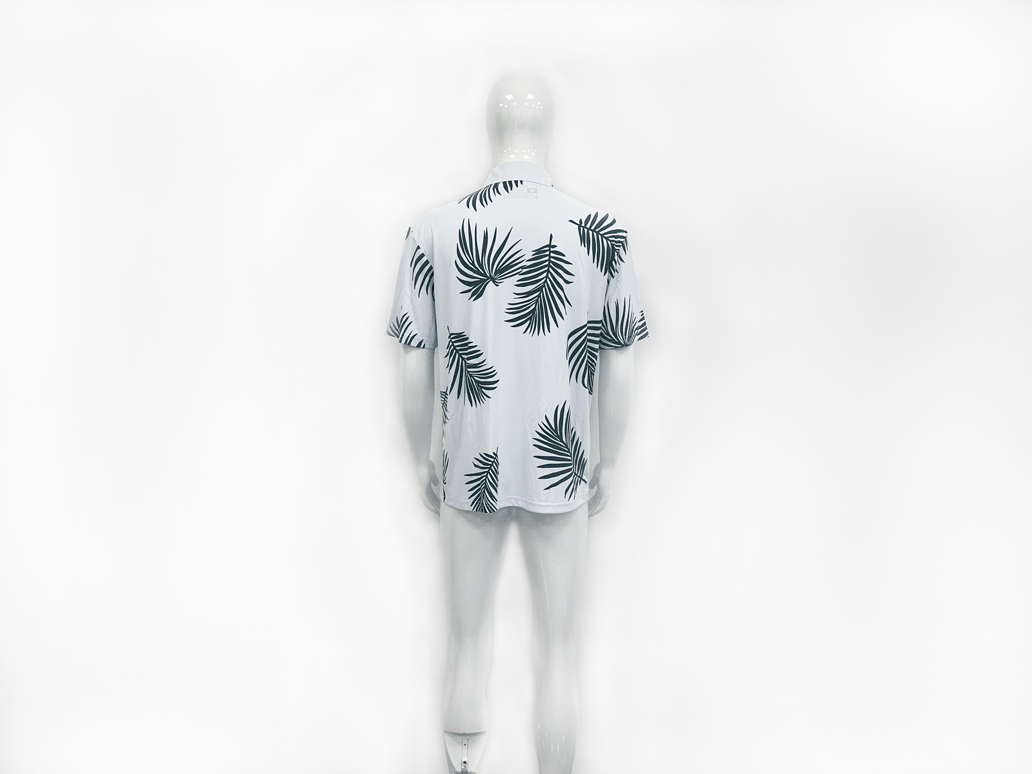 Plus Size Wear Hawaiian Wholesale Hawaii Shirts For Beach back view