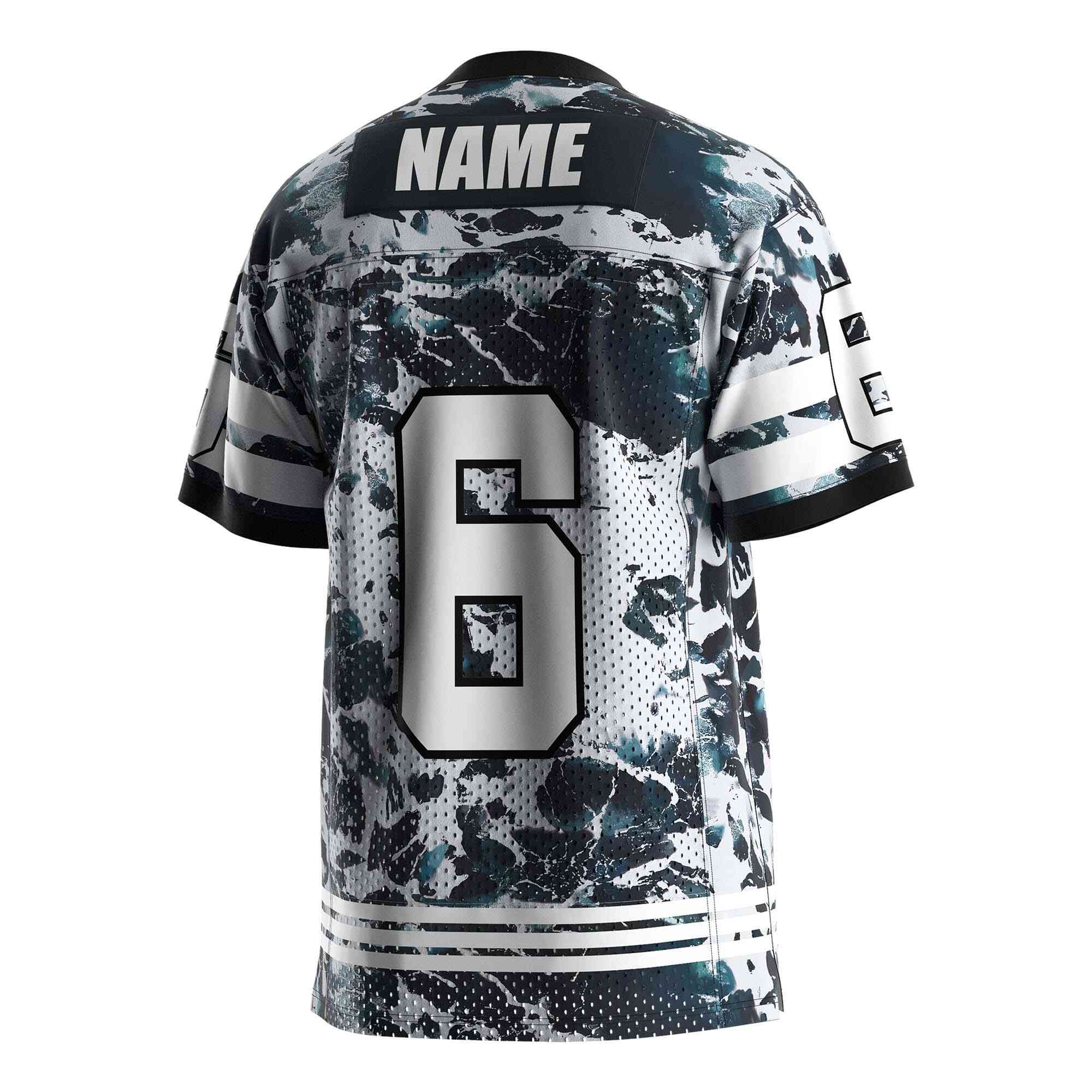 
                Camouflage American football shirts wholesale mesh tee shirts 6 RISEPECT