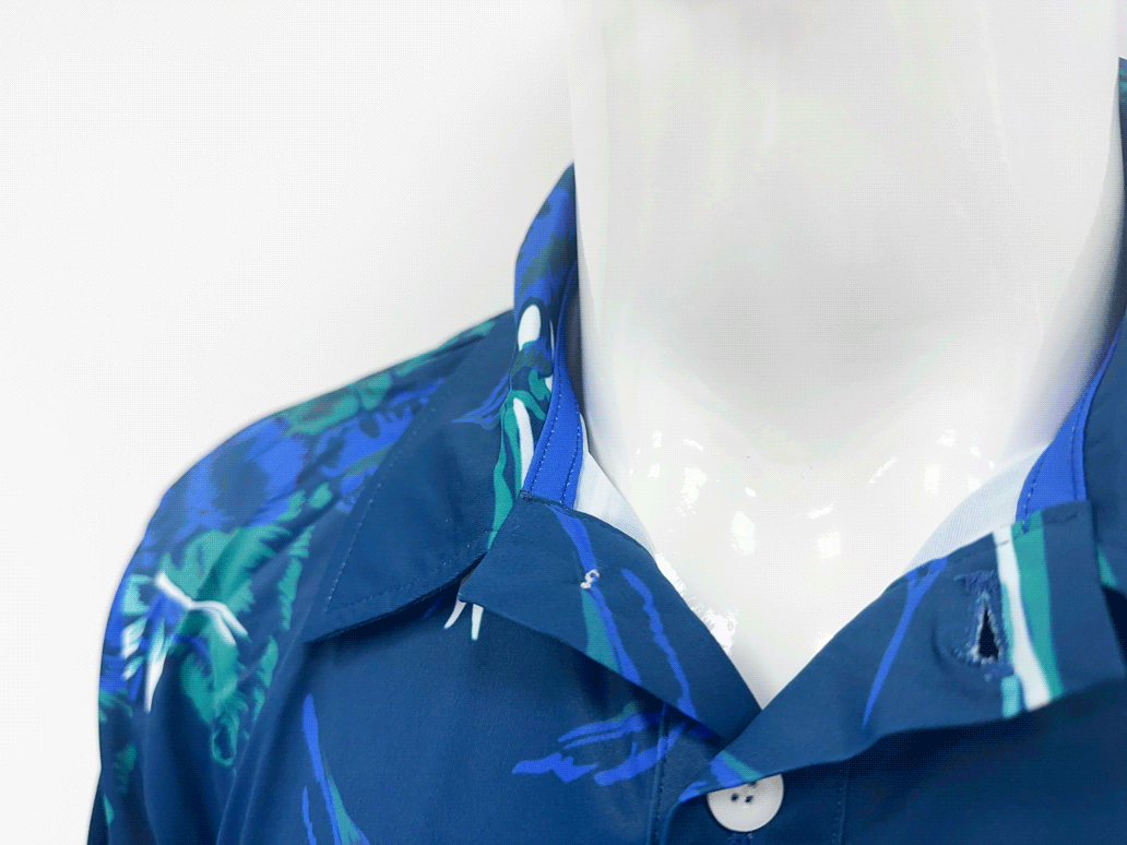 Neckline fine craftsmanship finish "Wear Online Hawaiian T Beach Shirts For Men"