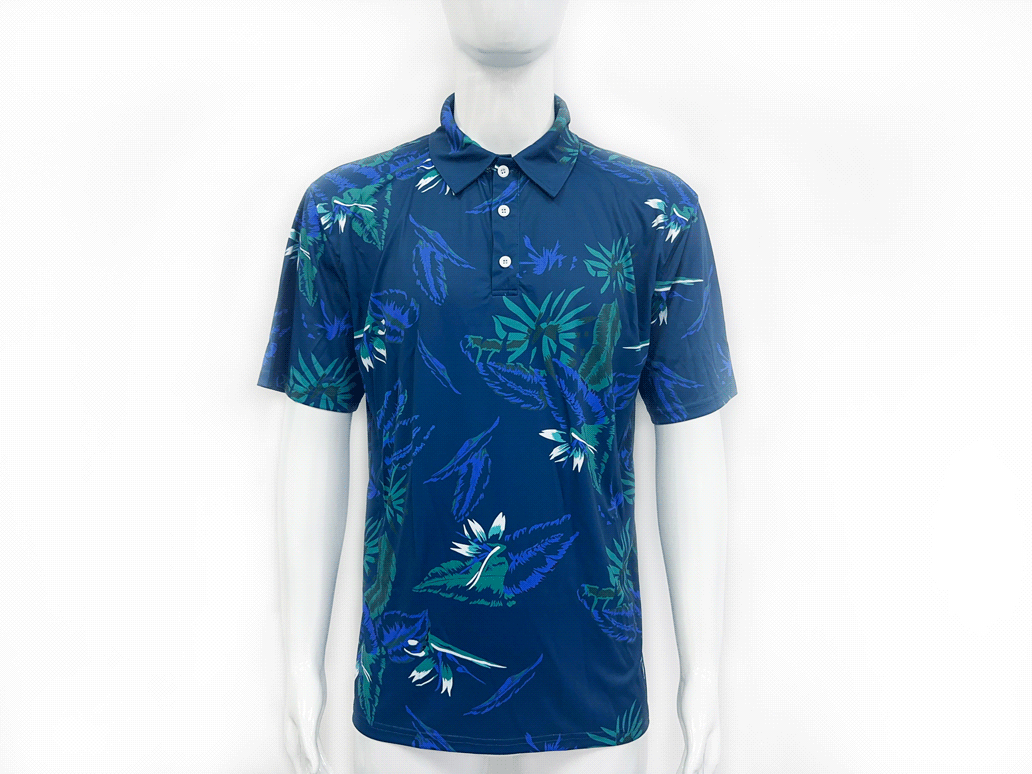 Zoom in "Wear Online Hawaiian T Beach Shirts For Men" front view
