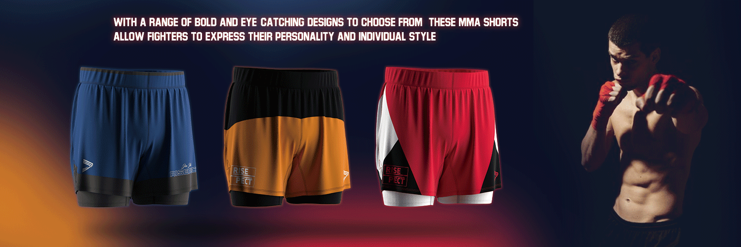 With a range of bold and eye-catching designs to choose from, these MMA shorts allow fighters to express their personality and individual style.
