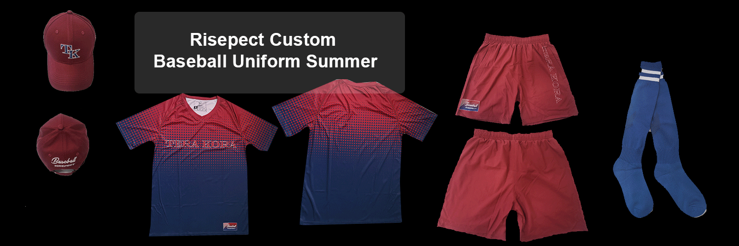 Risepect custom baseball uniform summer