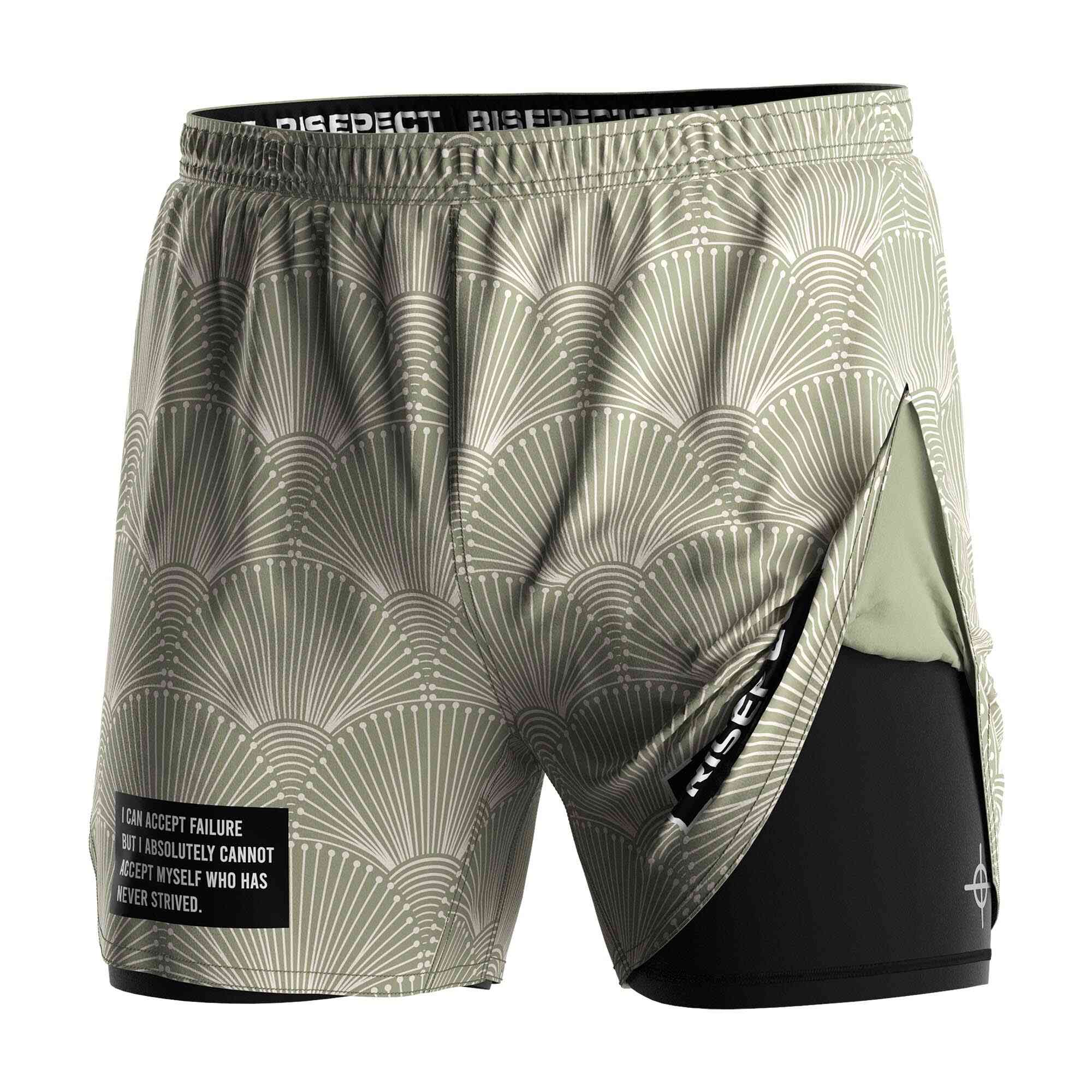 
                Rise gym wear wholesale hot training 2in1 shorts beautiful 2024